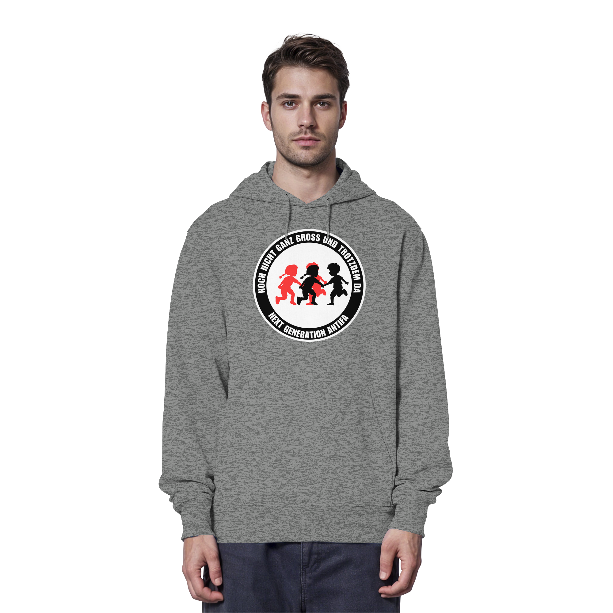 Noch nicht ganz gross und trotzdem da: Next Generation Antifa - Organic Hoodie