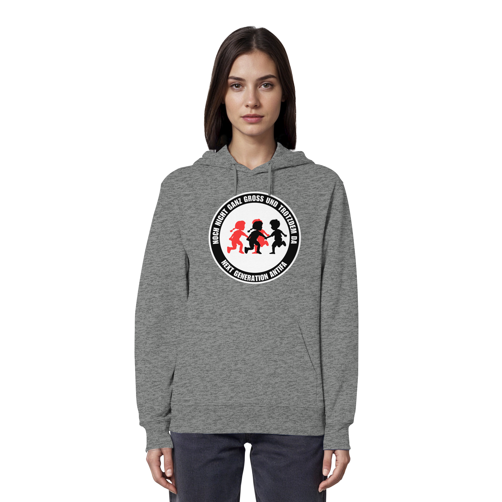 Noch nicht ganz gross und trotzdem da: Next Generation Antifa - Organic Hoodie
