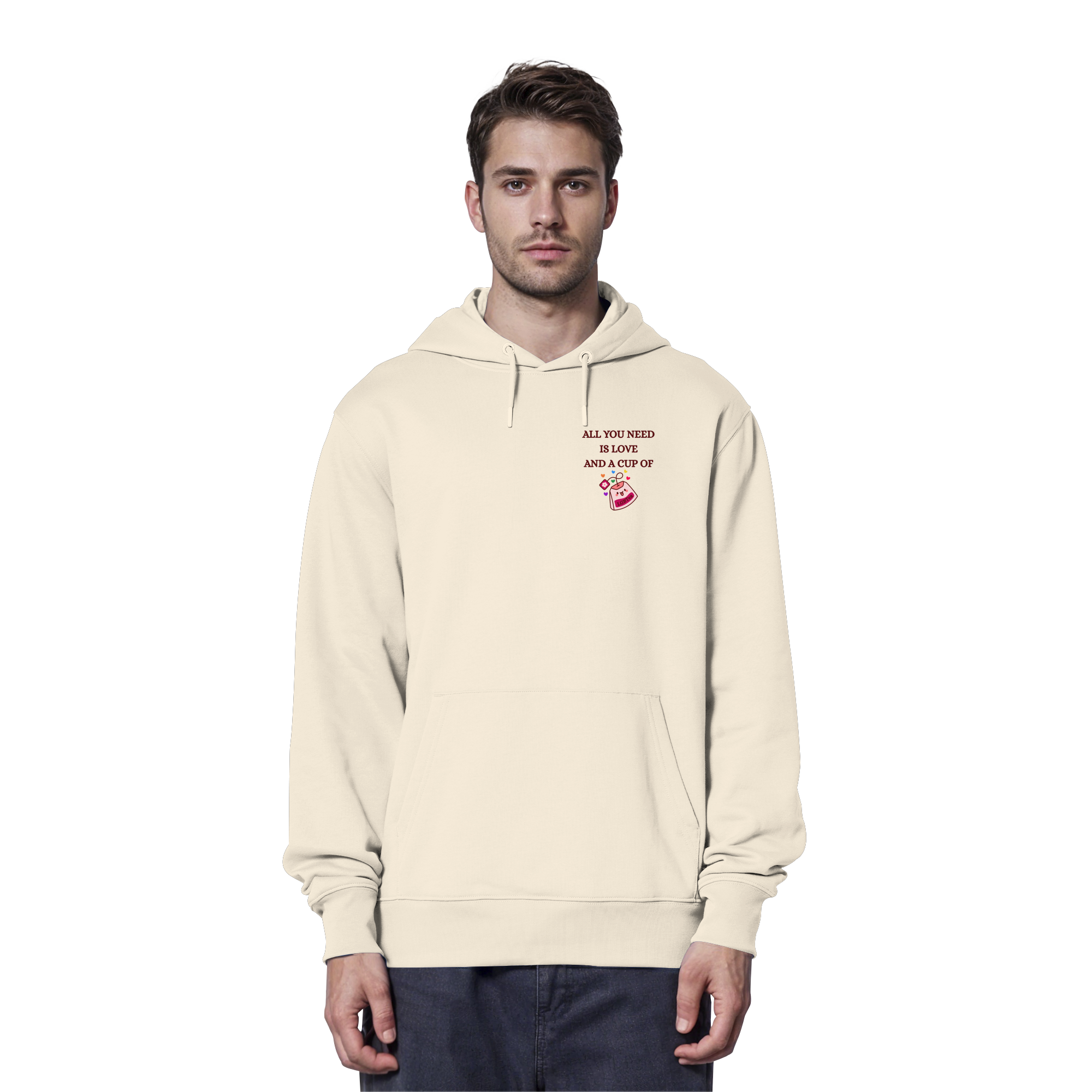 All You Need Is Love And A Cup Of lgbTEA - Organic Hoodie