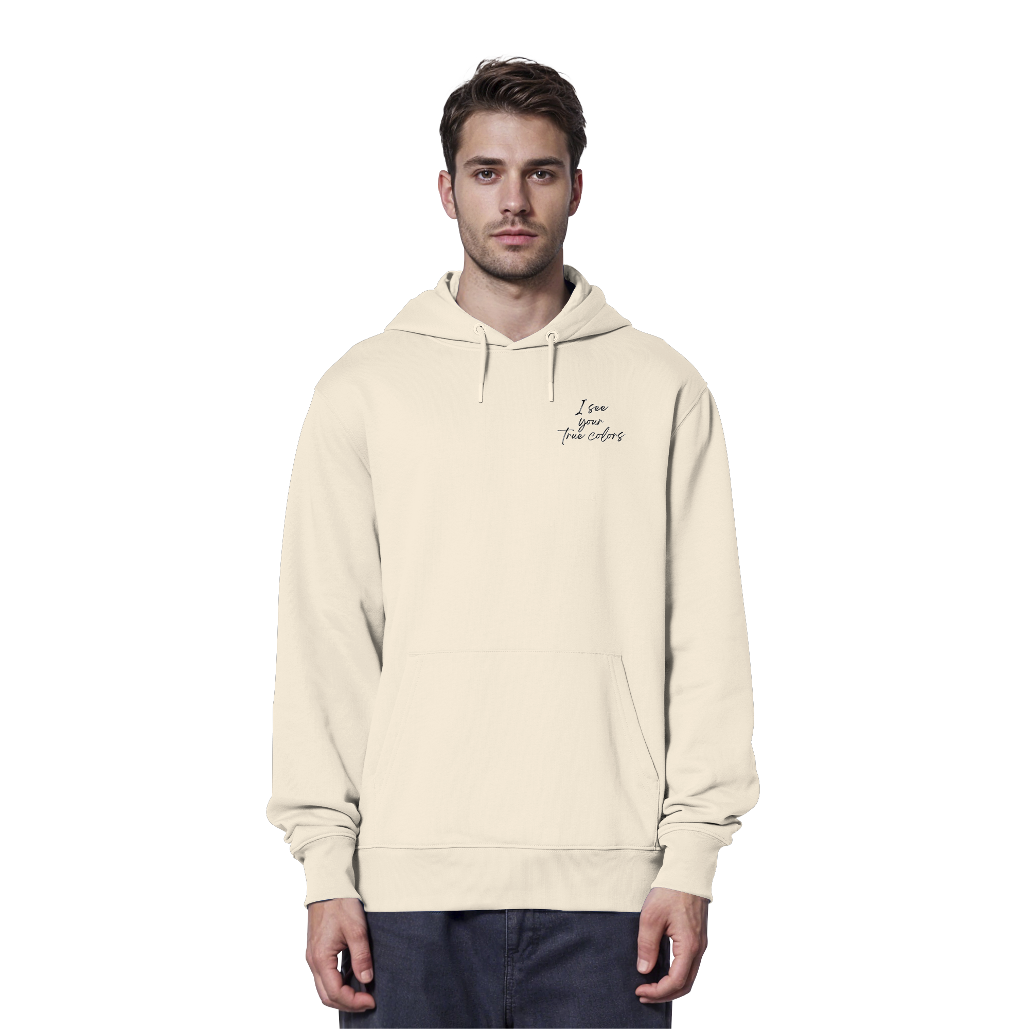I see your True colors Backprint - Organic Hoodie