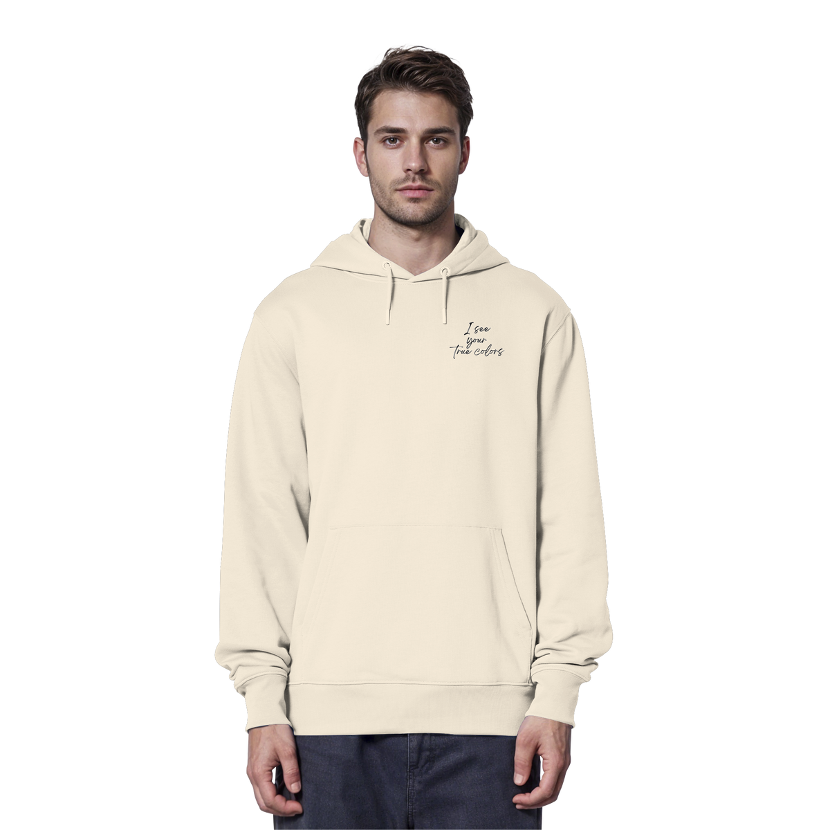 I see your True colors Backprint - Organic Hoodie