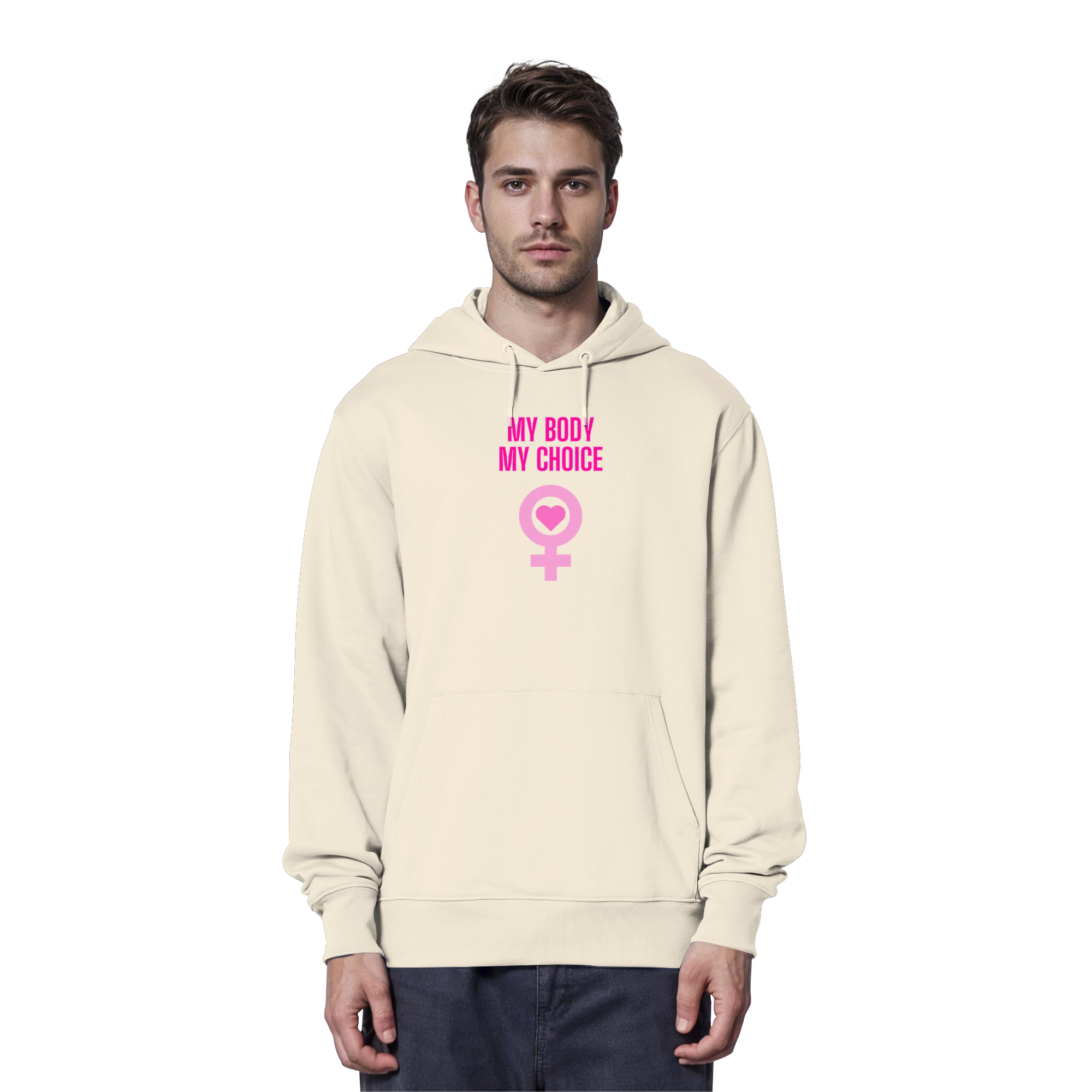 My Body My Choice "Pink Power Edition" - Organic Hoodie