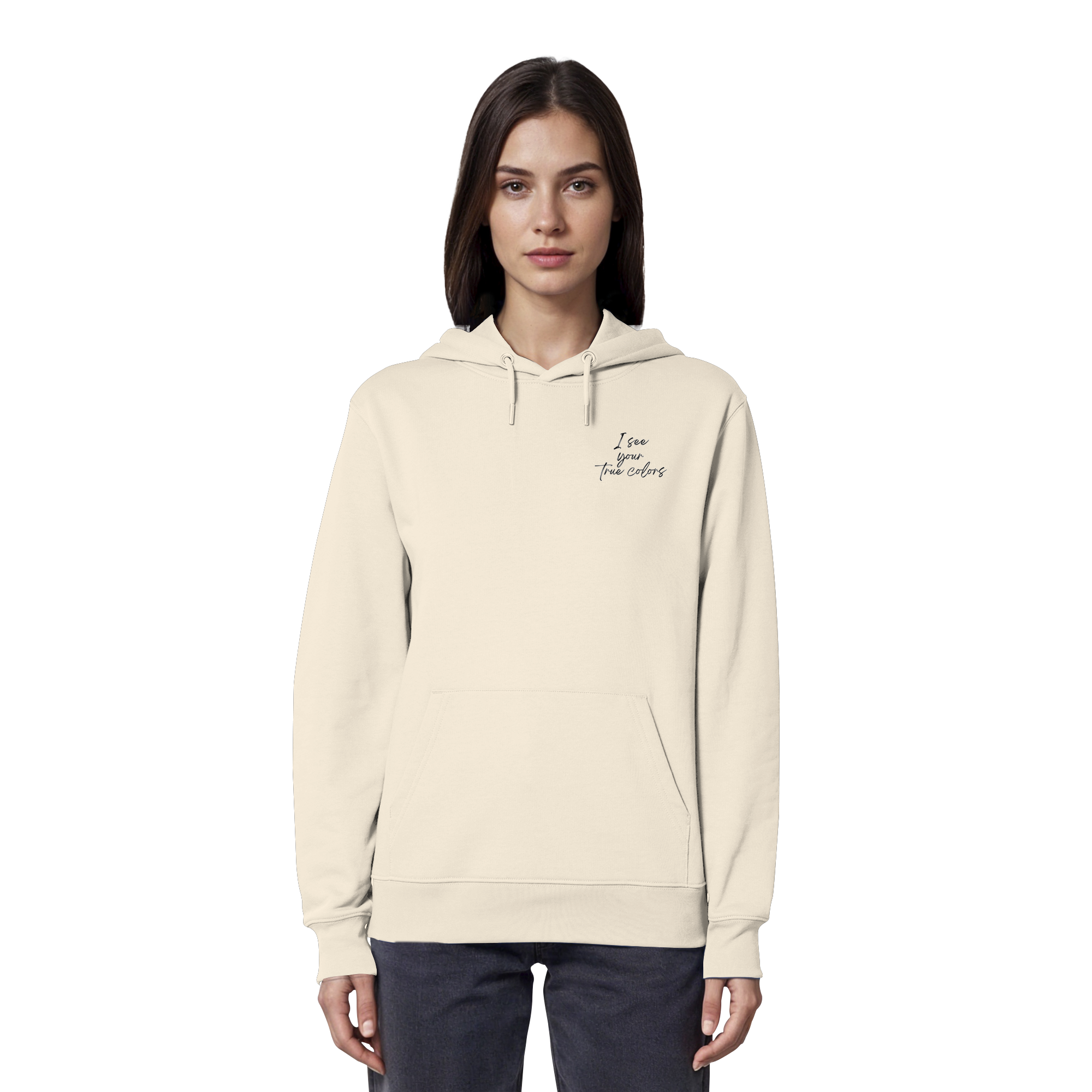 I see your True colors Backprint - Organic Hoodie