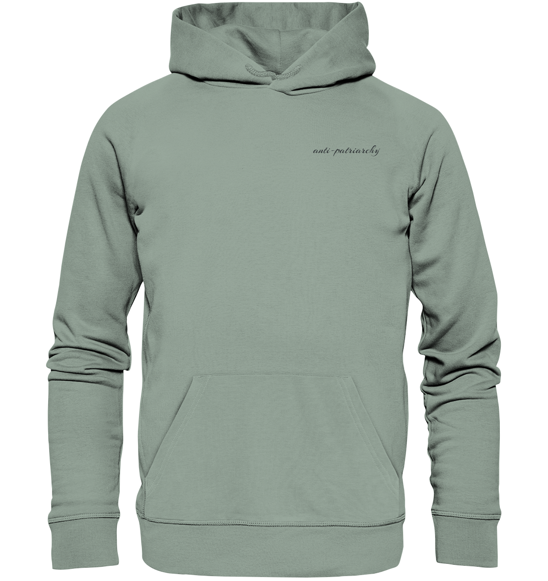 anti-patriarchy - Organic Hoodie (Stick)
