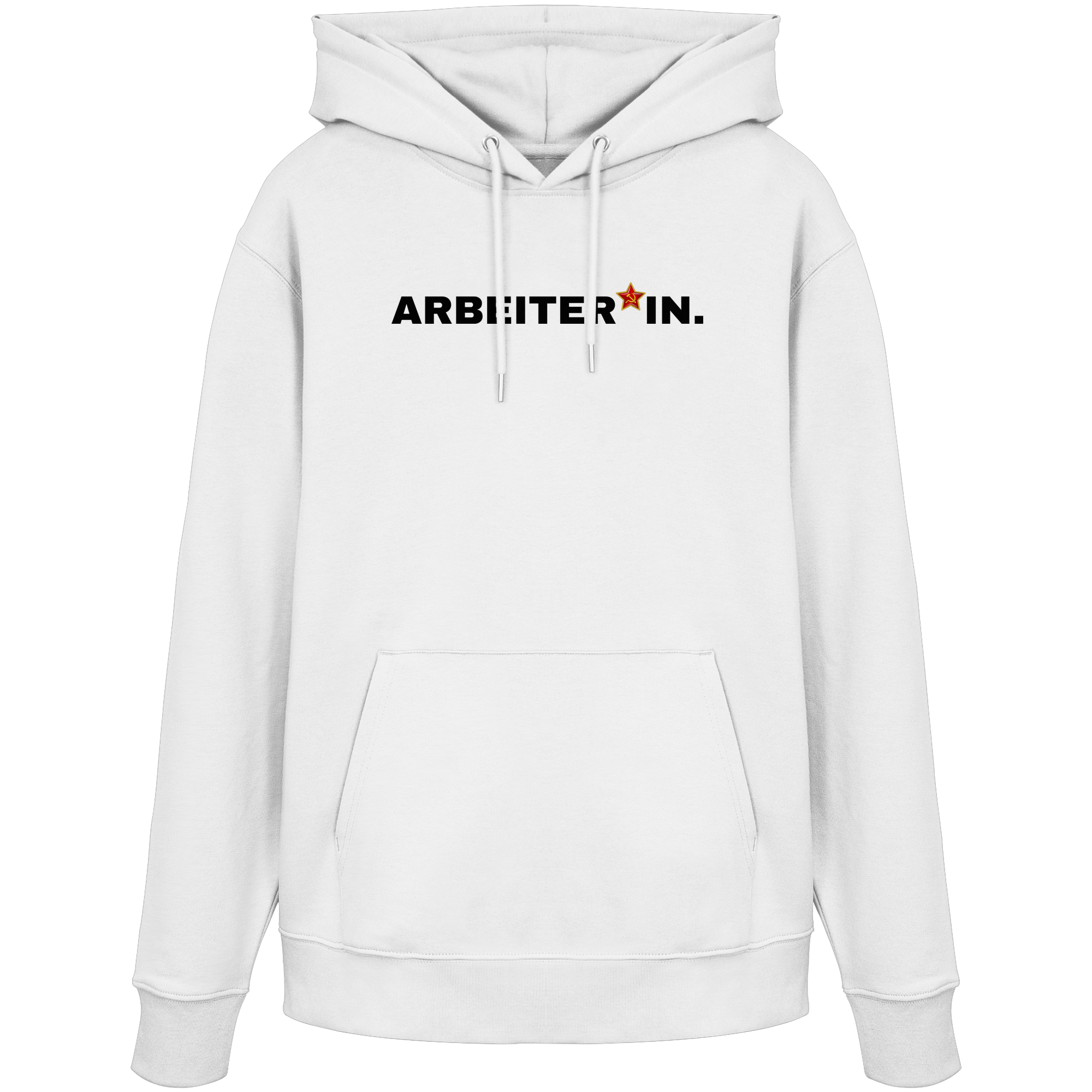 ARBEITER*IN. "Plain Work Edition" - Organic Hoodie