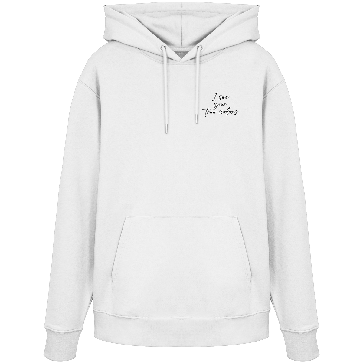 I see your True colors Backprint - Organic Hoodie