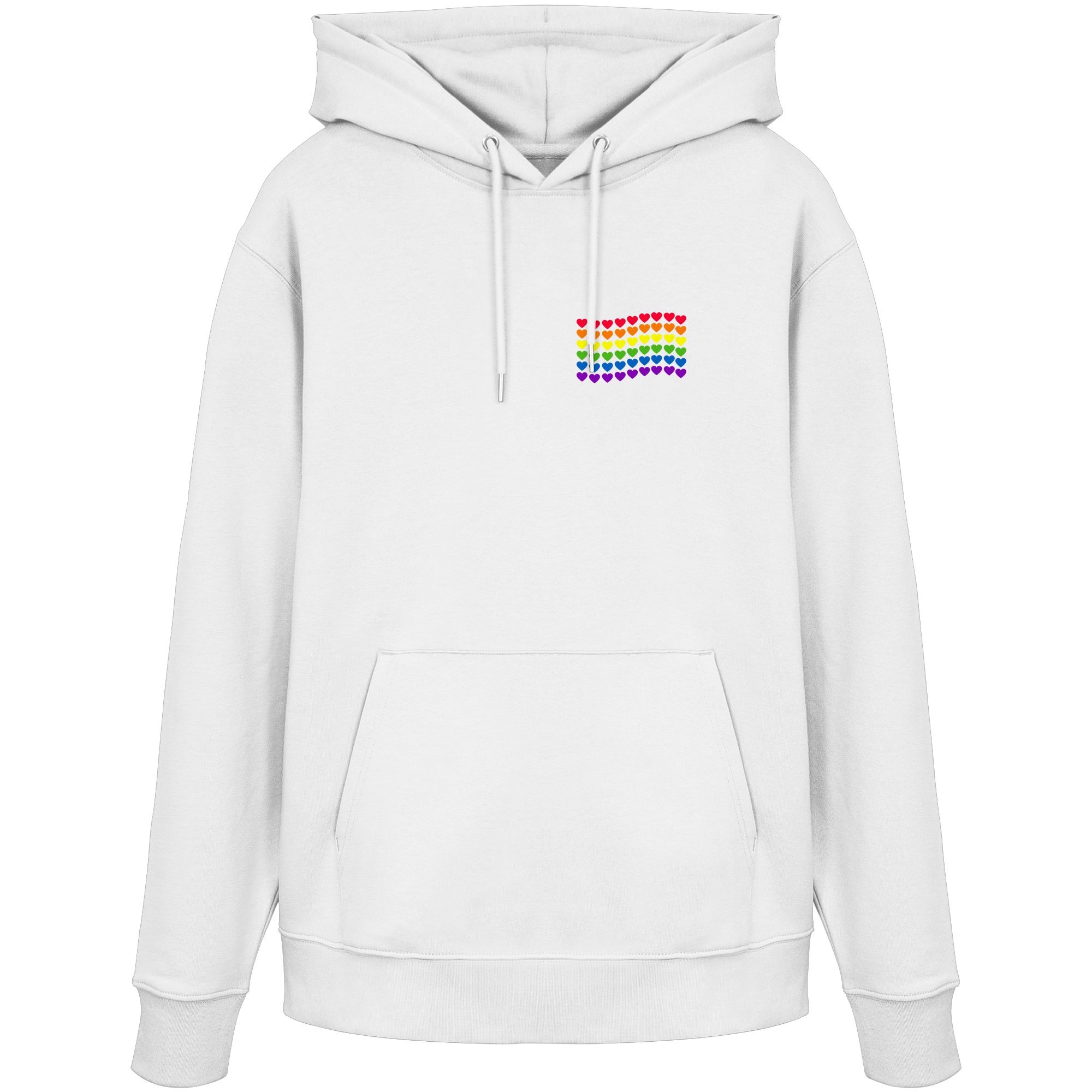 Herzenflagge - Organic Hoodie