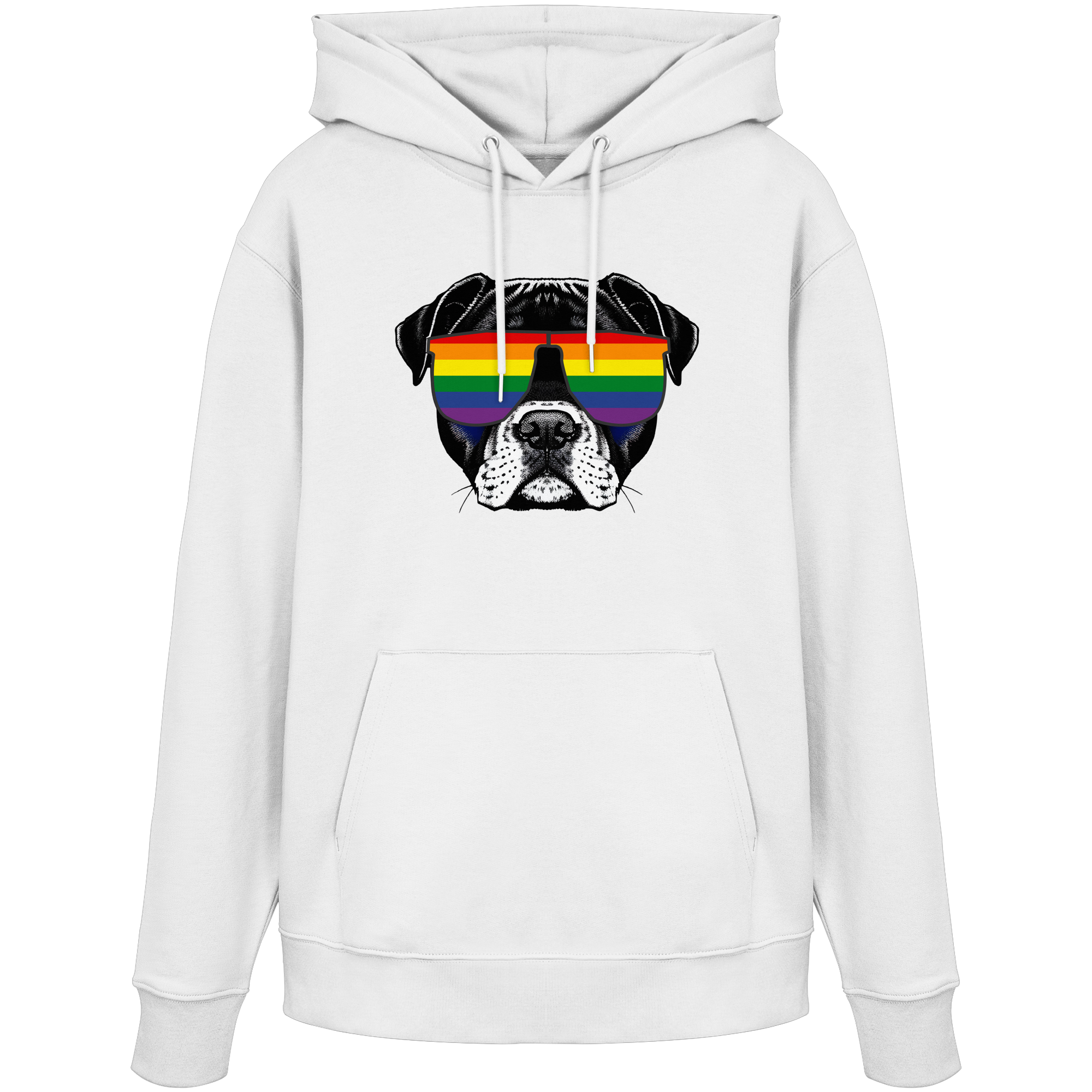 Regenbogen Doggo - Organic Hoodie