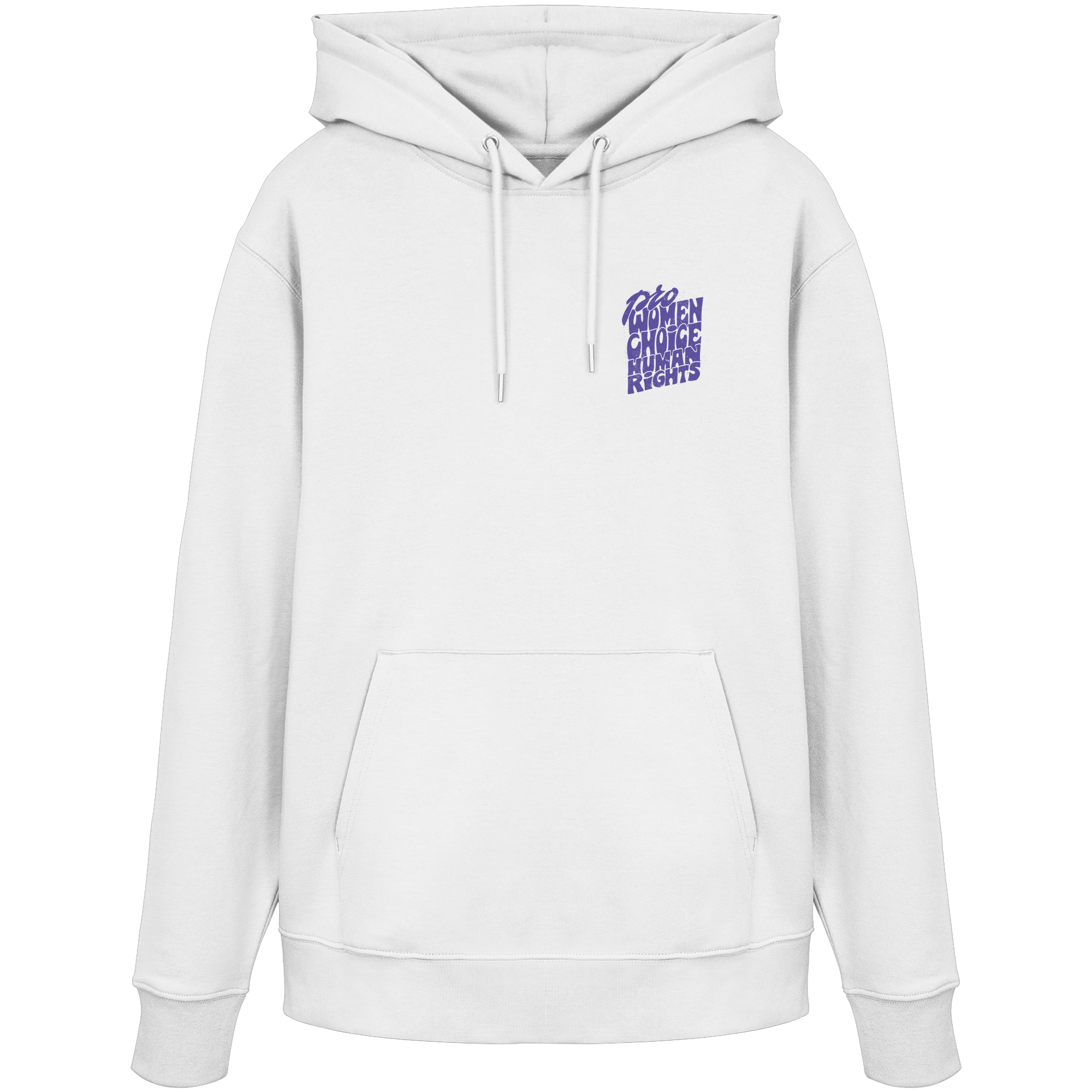 Pro Women Choice Human Rights "Lila Edition" - Organic Hoodie