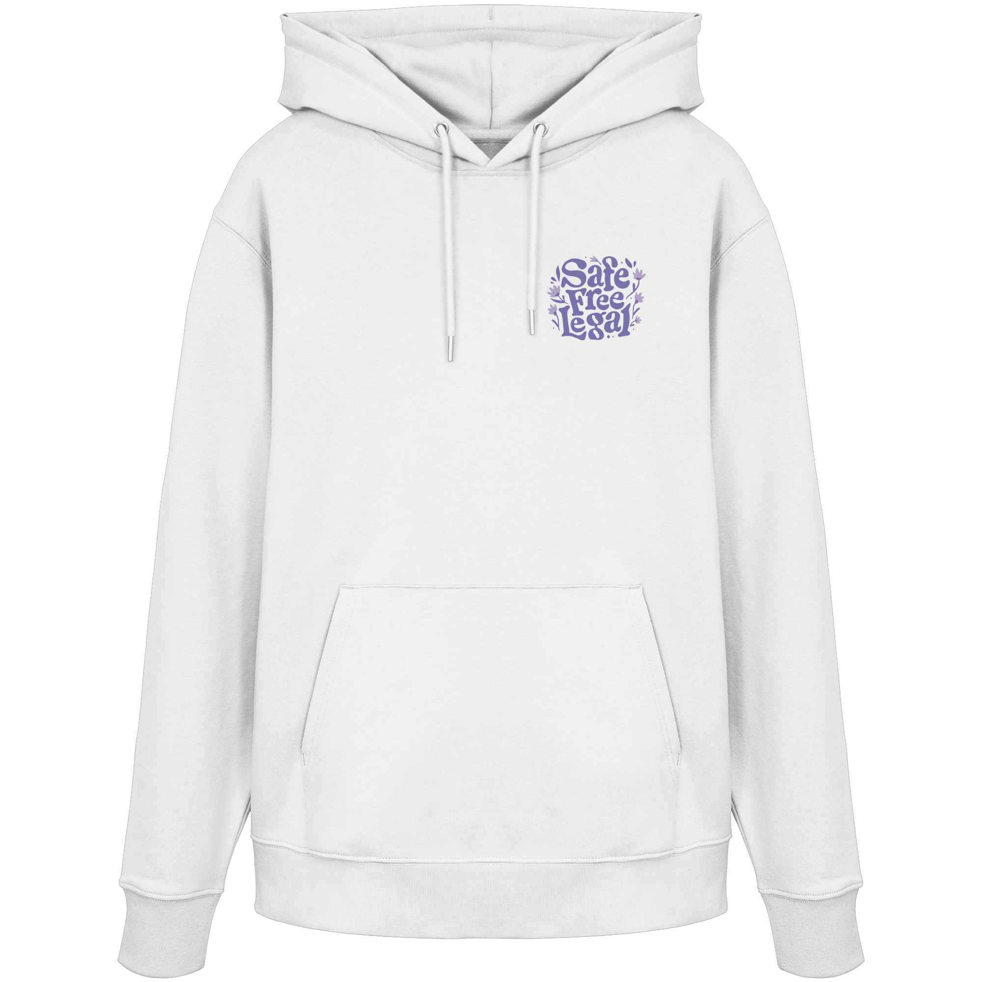 Safe Free Legal "Blumen Edition" - Organic Hoodie
