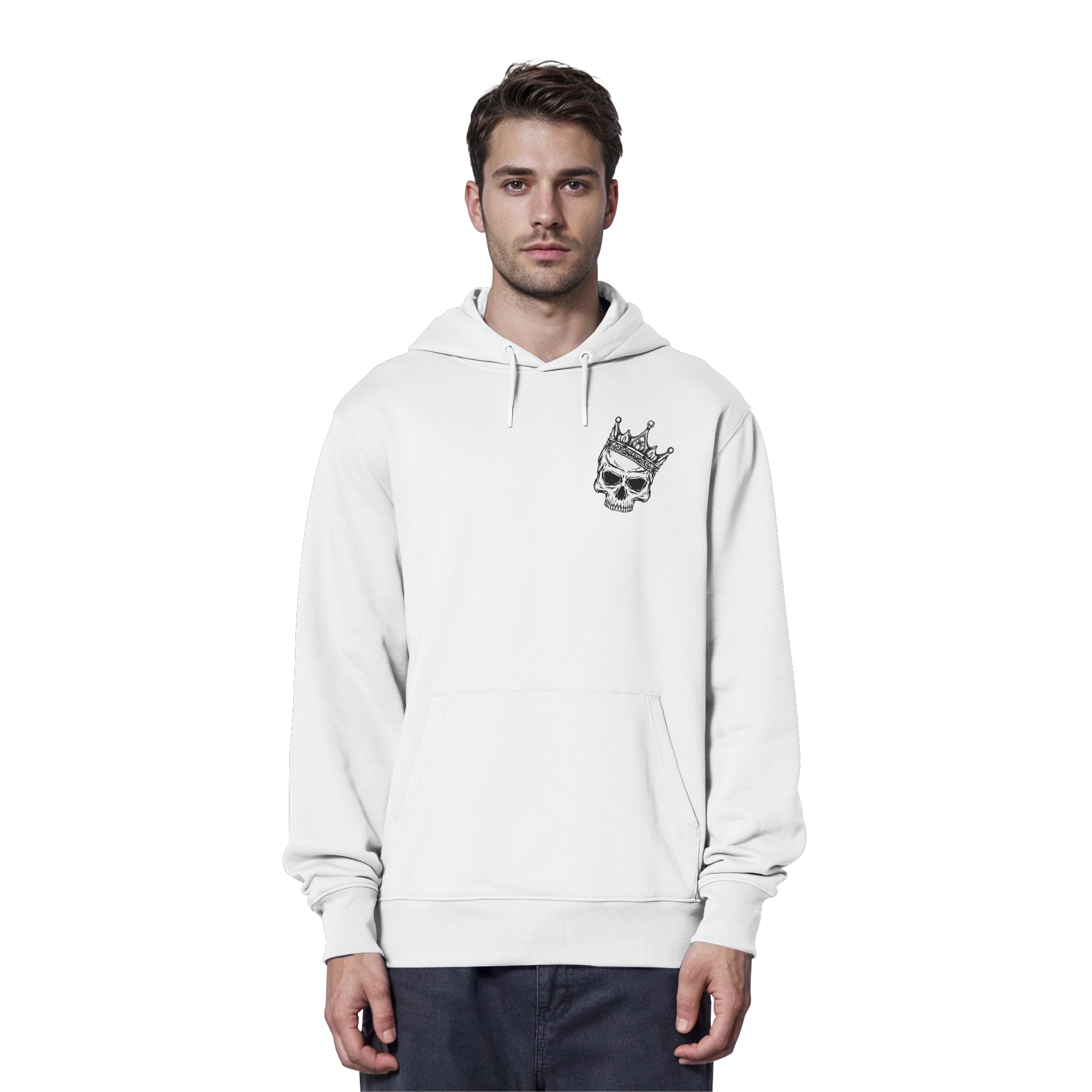 Eat the Rich "Skull Edition" Backprint - Organic Hoodie