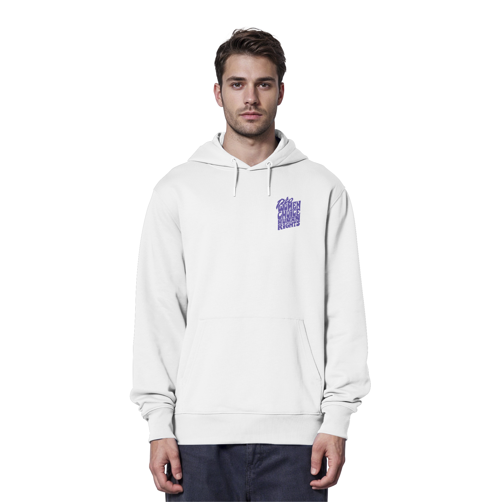 Pro Women Choice Human Rights "Lila Edition" - Organic Hoodie
