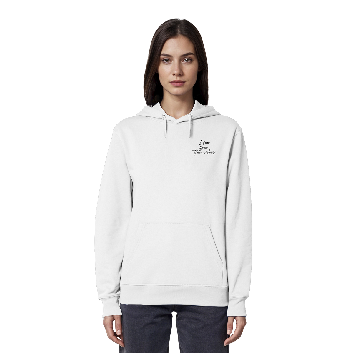I see your True colors Backprint - Organic Hoodie