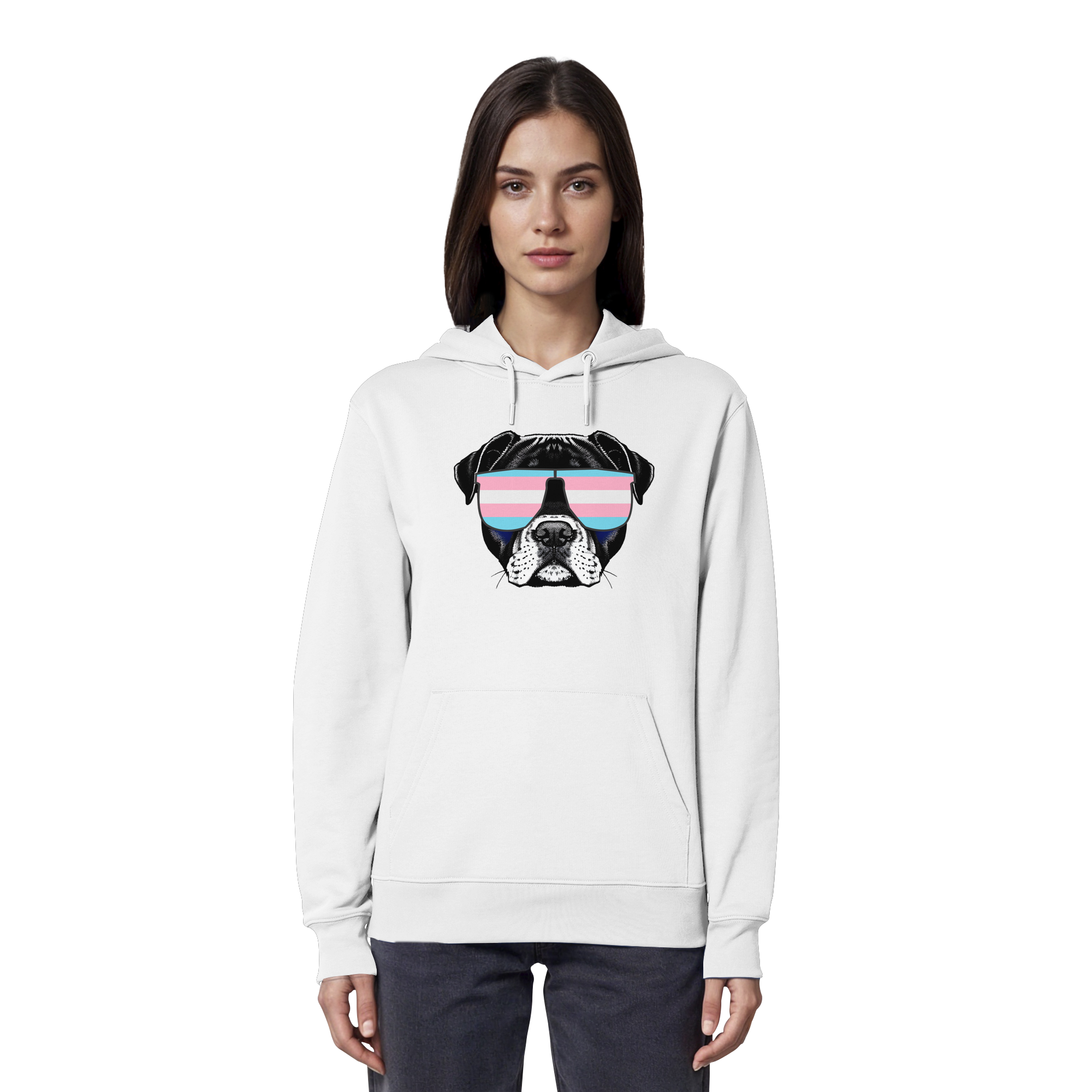 Trans Doggo - Organic Hoodie