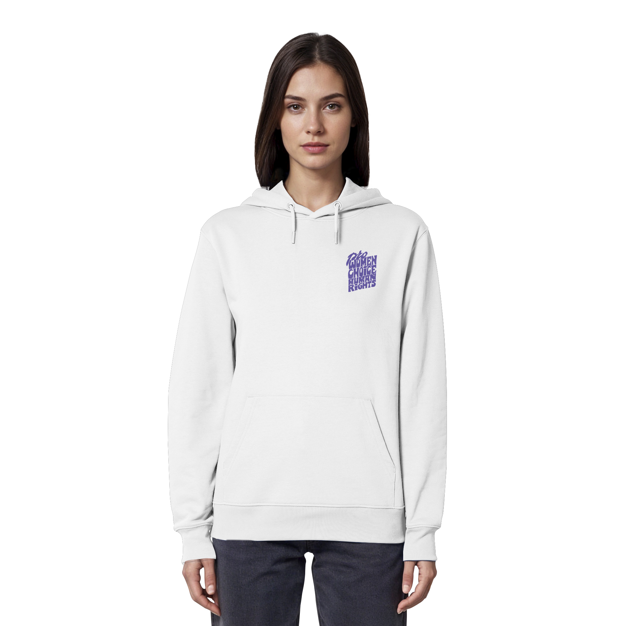 Pro Women Choice Human Rights "Lila Edition" - Organic Hoodie