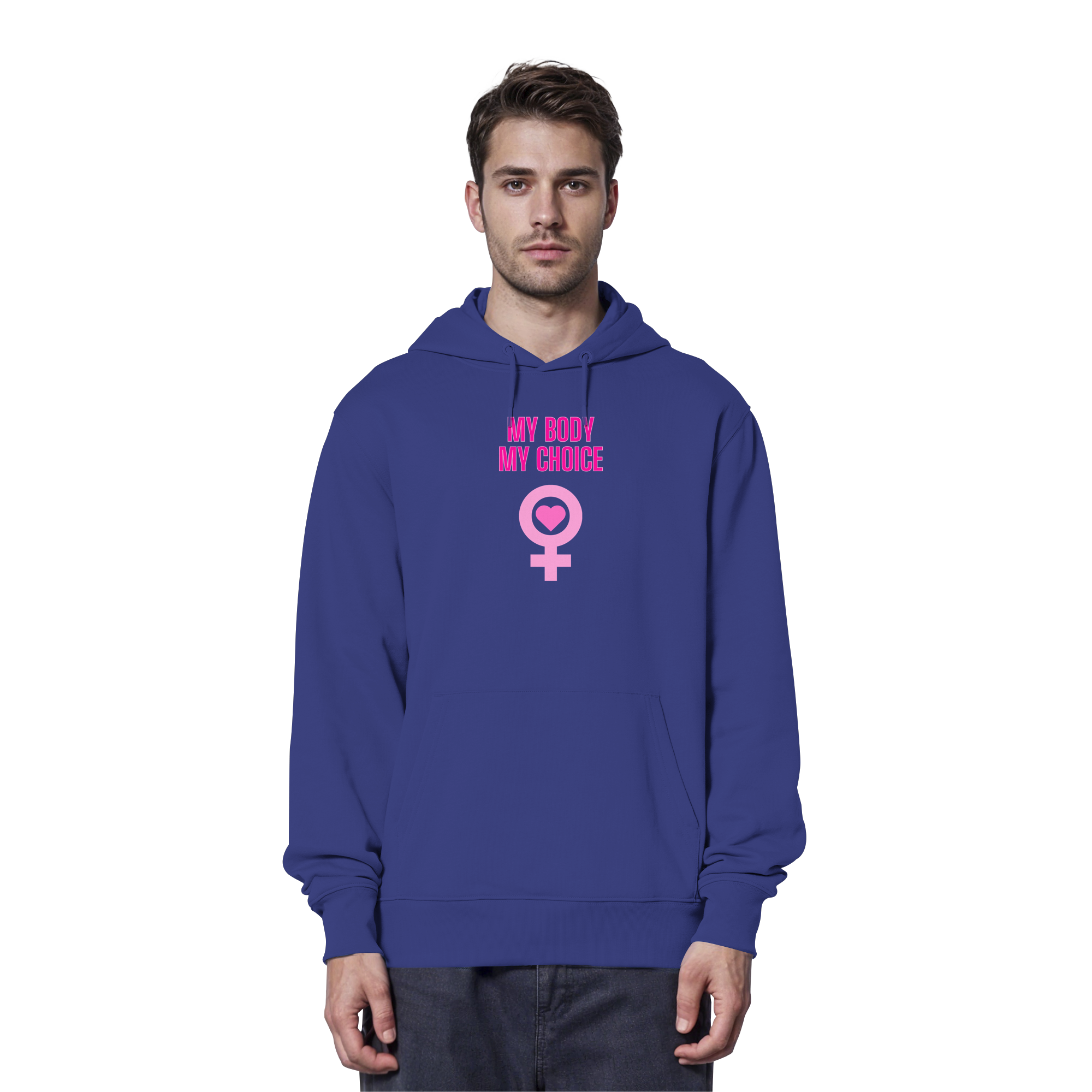 My Body My Choice "Pink Power Edition" - Organic Hoodie