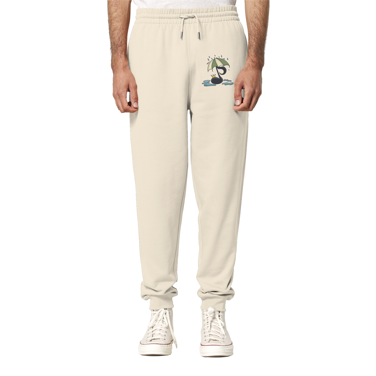 Melodien in Moll (hell) - Organic Jogger Pants