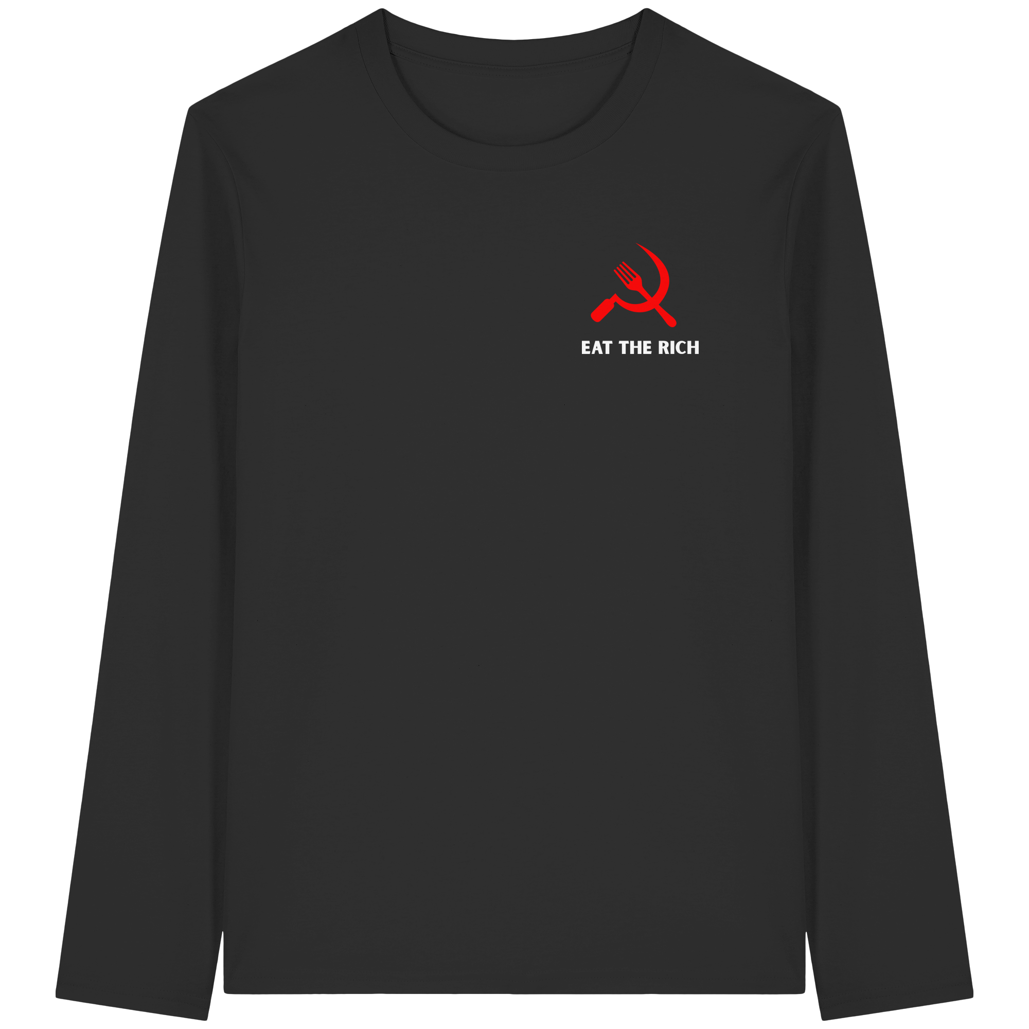 Eat the Rich "Gabel & Sichel Edition" - Organic Longsleeve T-Shirt