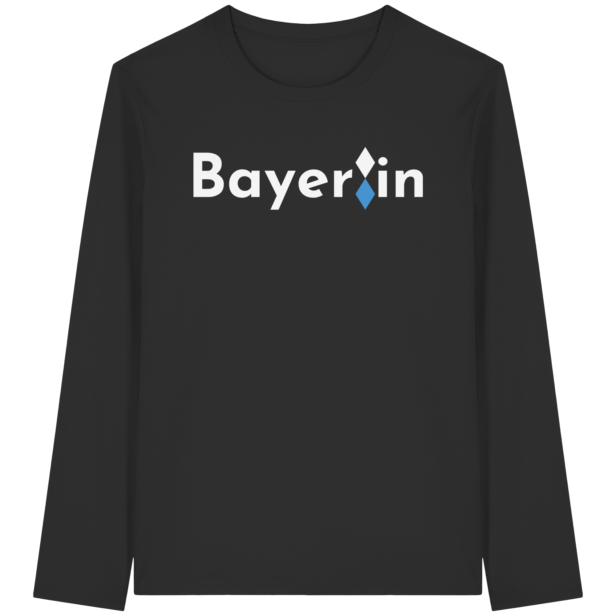 Bayer:in "Rauten-Edition" - Organic Longsleeve T-Shirt