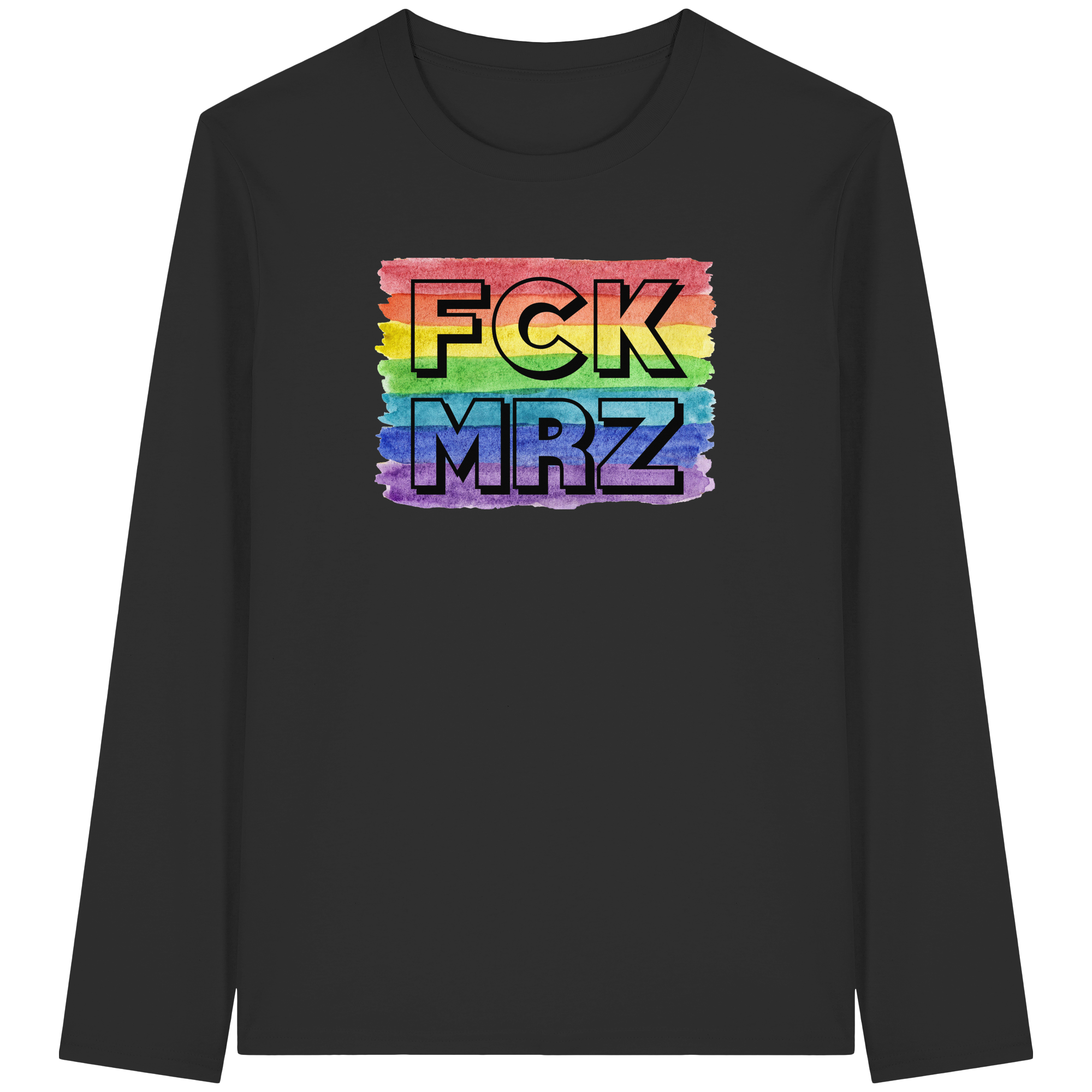 FCK MRZ "Rainbow Resistance Edition" - Organic Longsleeve T-Shirt