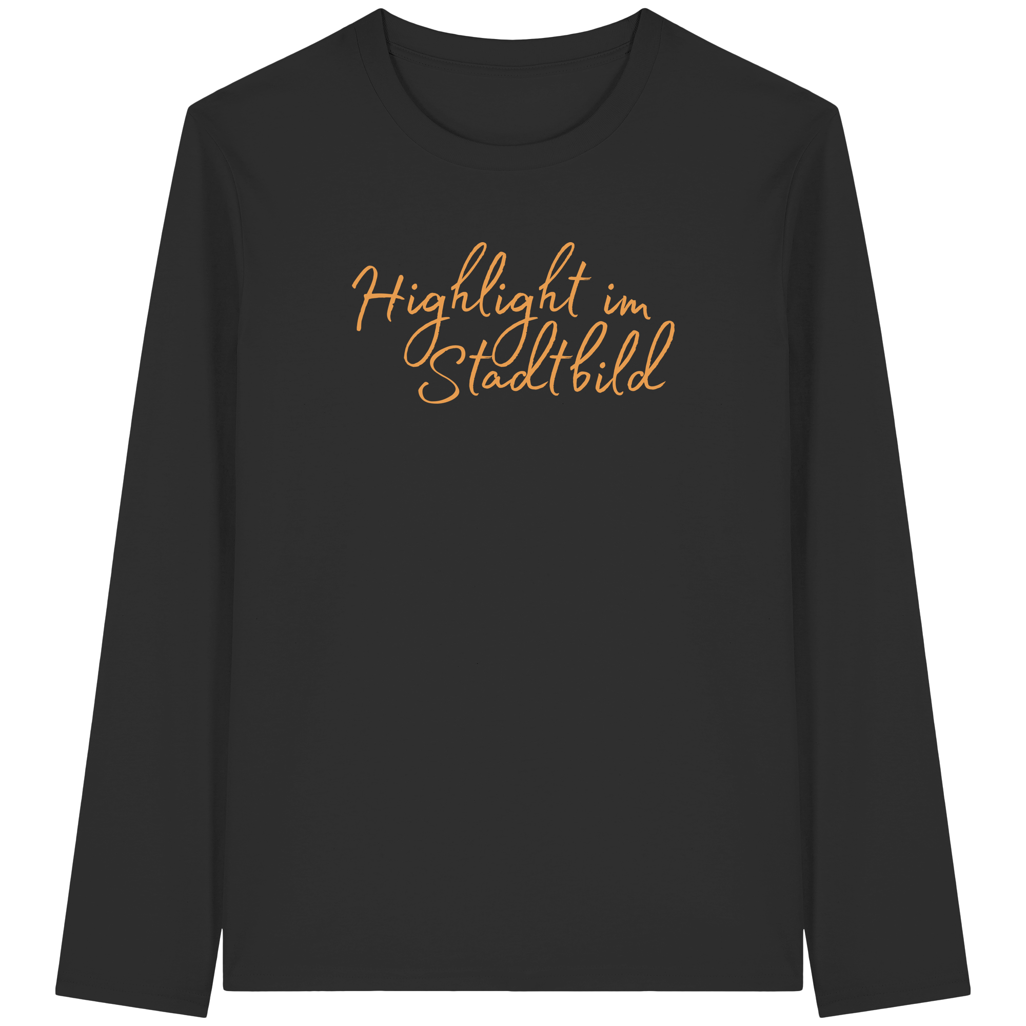 Highlight im Stadtbild - Organic Longsleeve T-Shirt