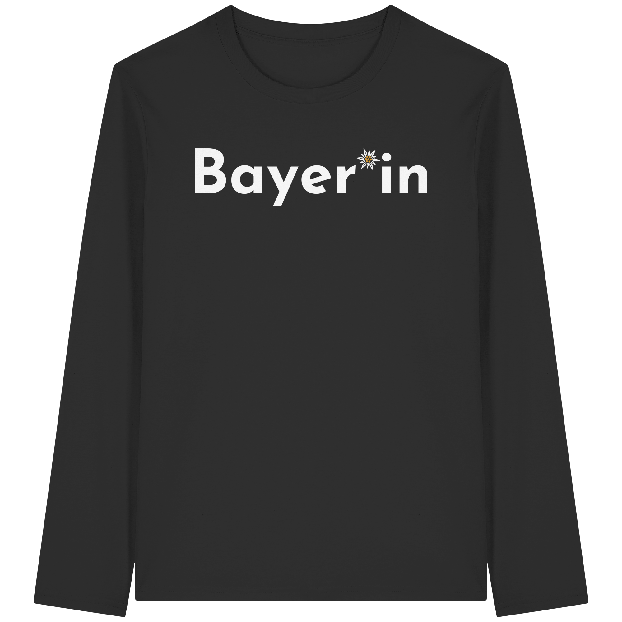 Bayer*in "Edelweiß-Edition" - Organic Longsleeve T-Shirt