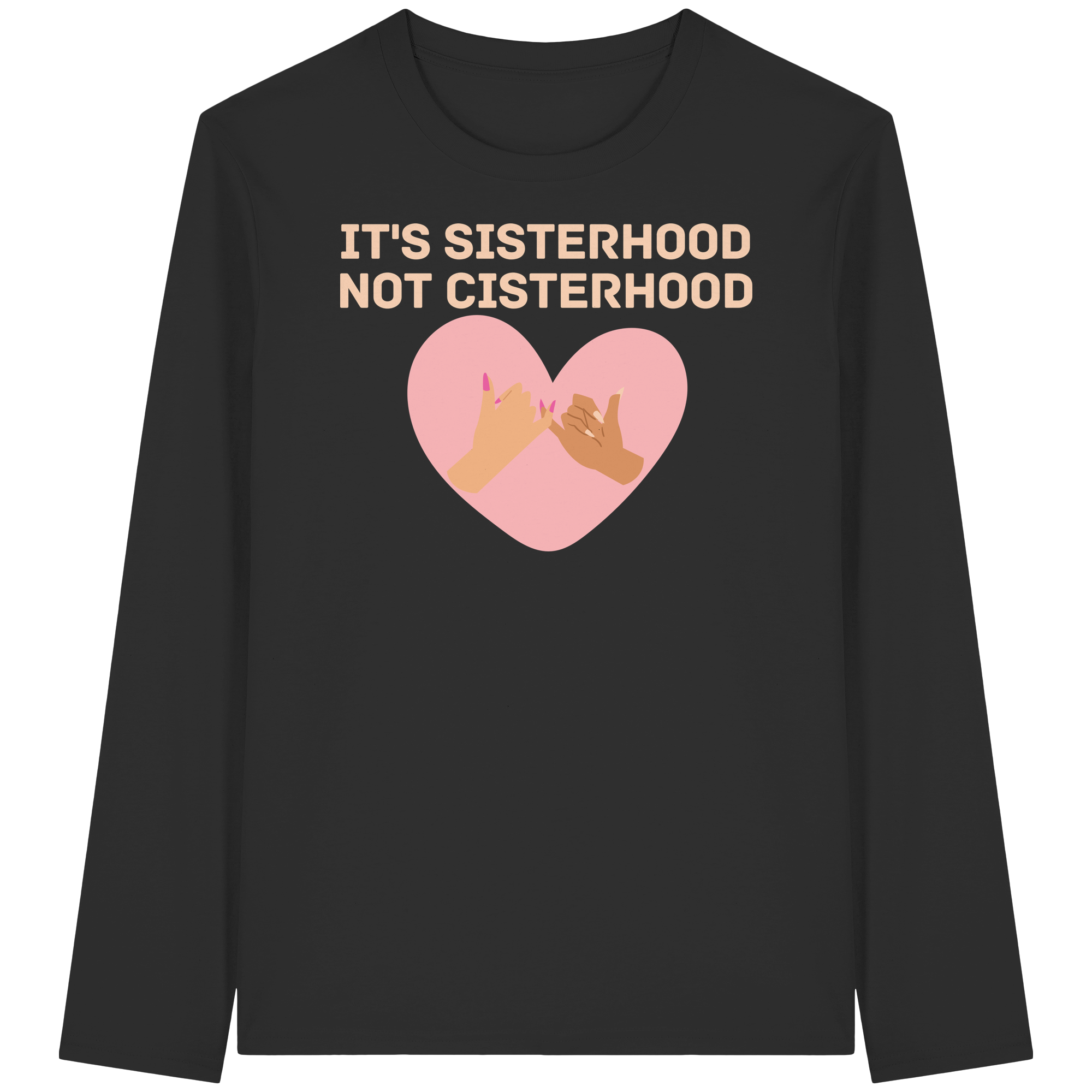 It's Sisterhood Not Cisterhood - Organic Longsleeve T-Shirt