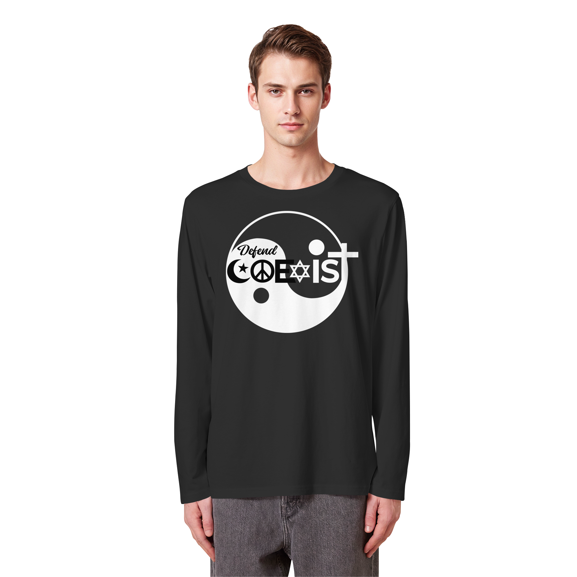 Defend Coexistence - Organic Longsleeve T-Shirt