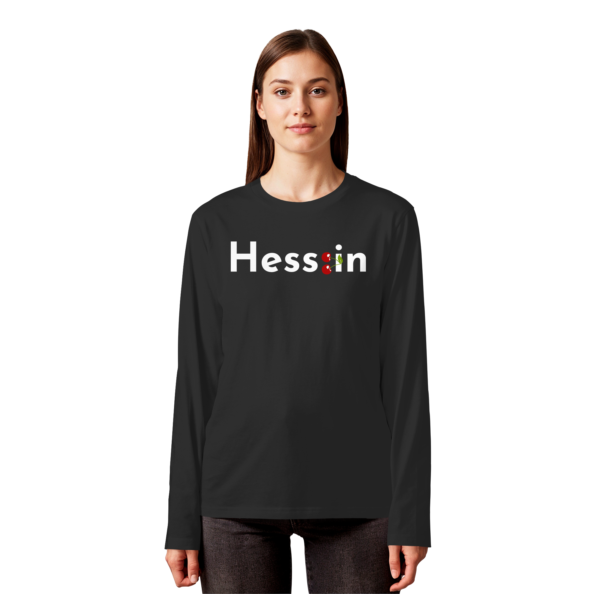 Hess:in "Kirschen Edition" - Organic Longsleeve T-Shirt