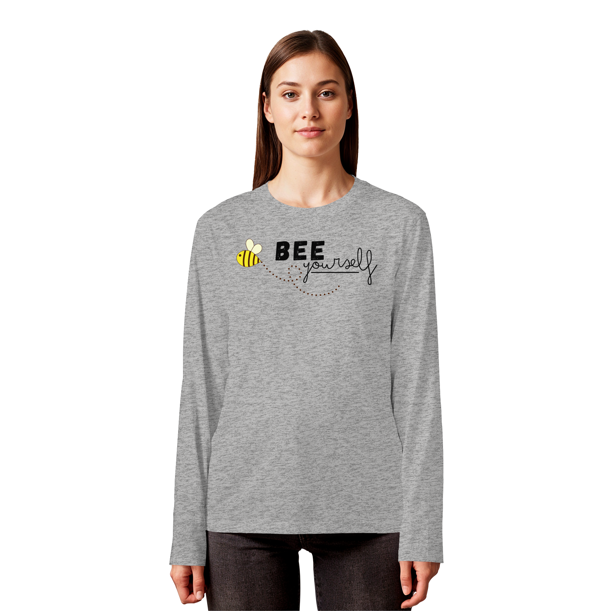 Bee yourself "Léon Edition" - Organic Longsleeve T-Shirt