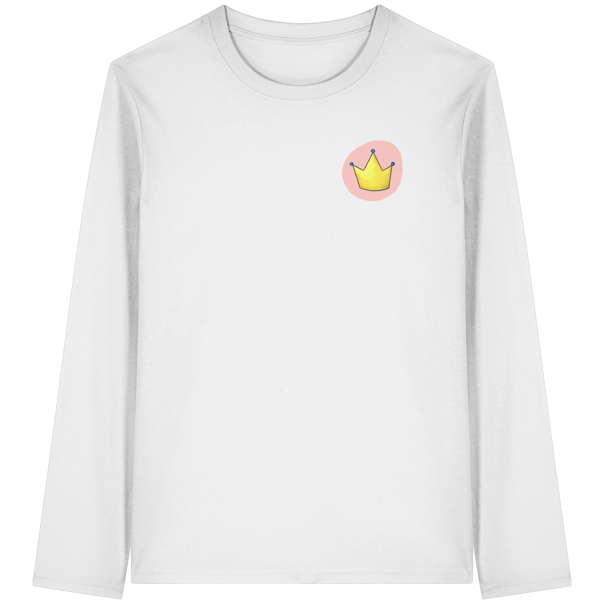 Survivor Queens Logo "Pink Bubble Edition" - Organic Longsleeve T-Shirt