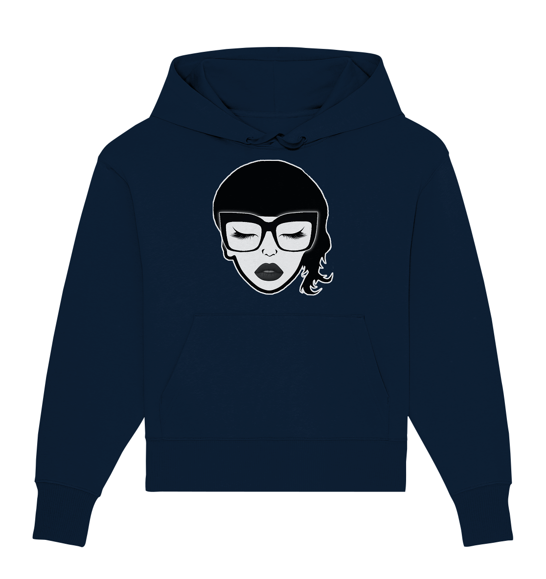 Divanessa's Kopf - Organic Oversize Hoodie