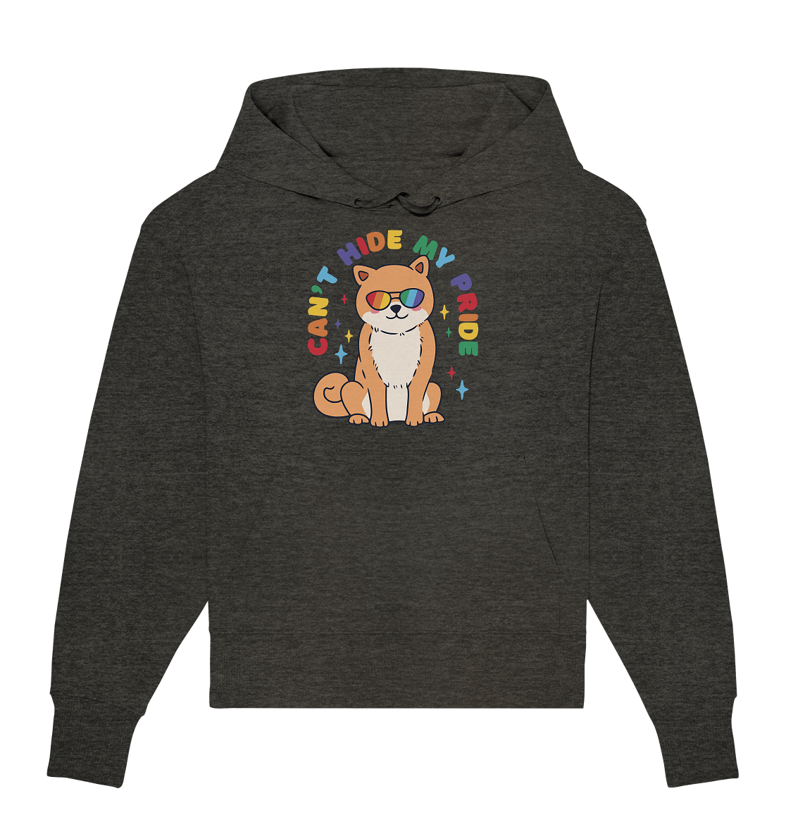 Can't Hide my Pride Doggo - Organic Oversize Hoodie