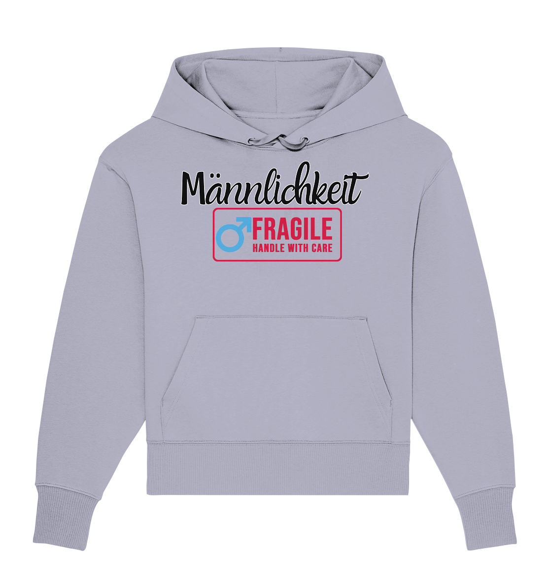 Männlichkeit: Handle with Care Oversize Hoodie