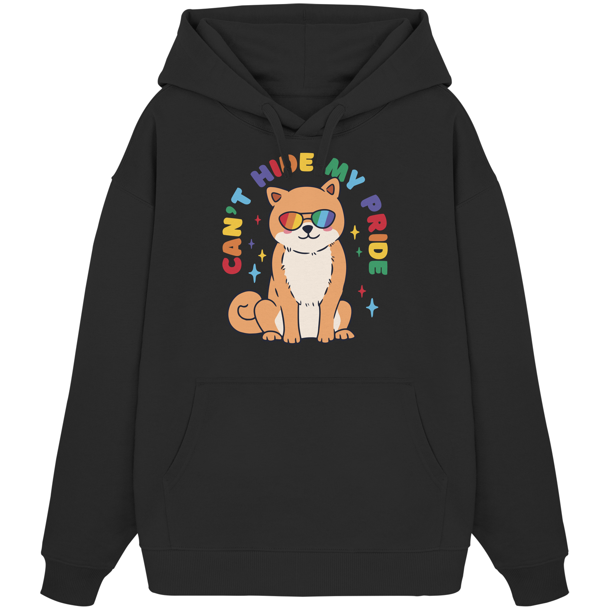 Can't Hide my Pride Doggo - Organic Oversize Hoodie