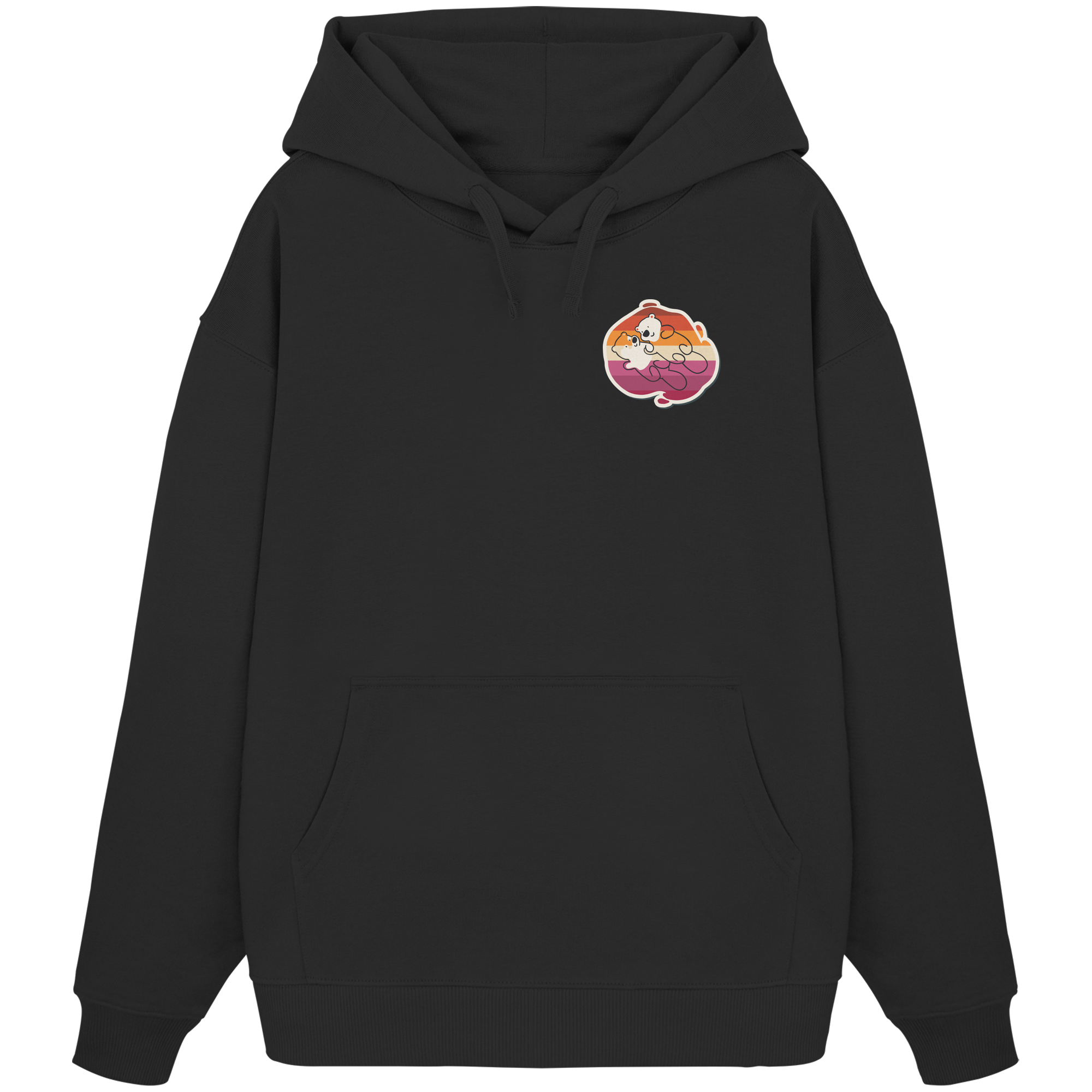 Lesbische Bieber - Organic Oversize Hoodie