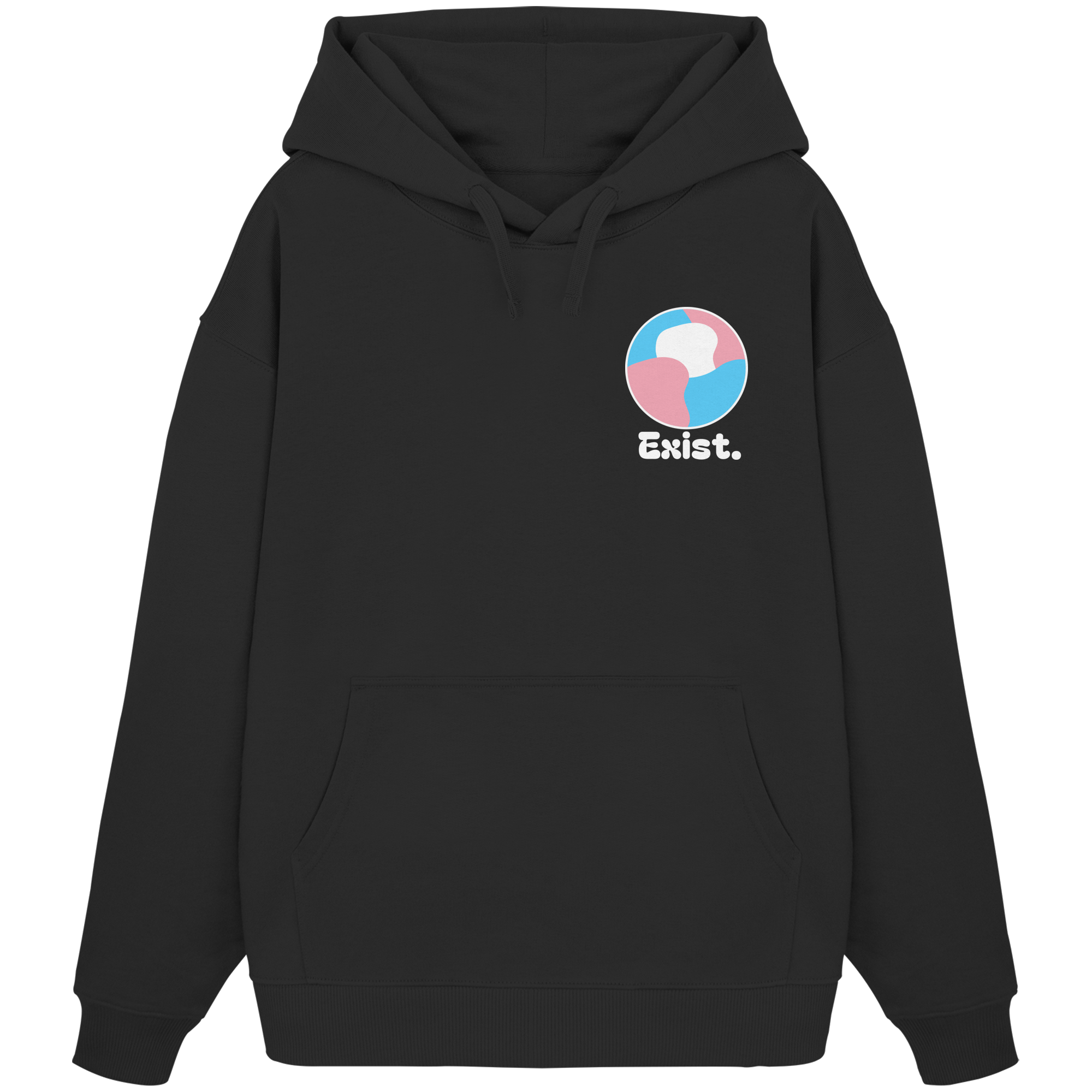 Exist "Trans Edition" - Organic Oversize Hoodie