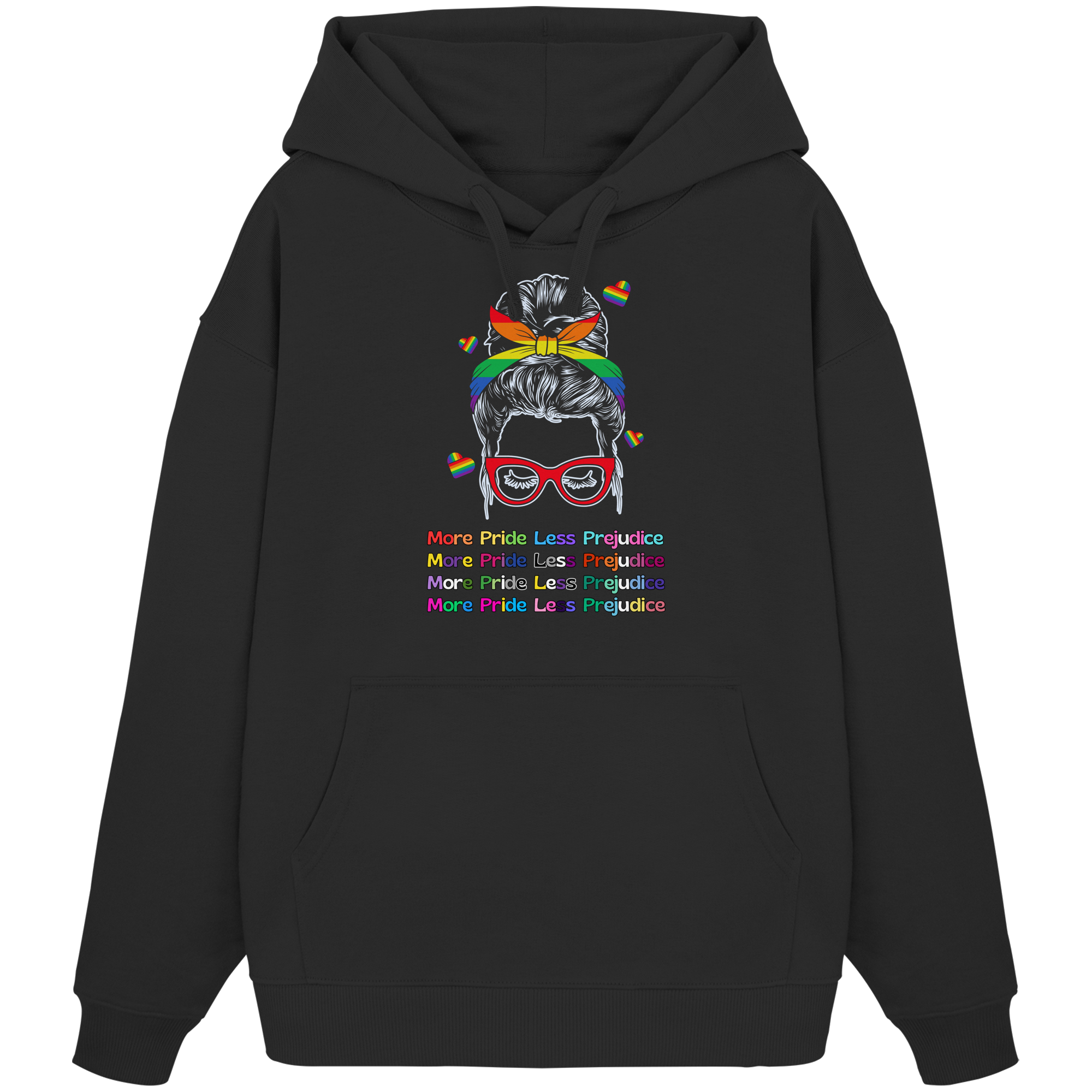 More Pride Less Prejudice - Organic Oversize Hoodie
