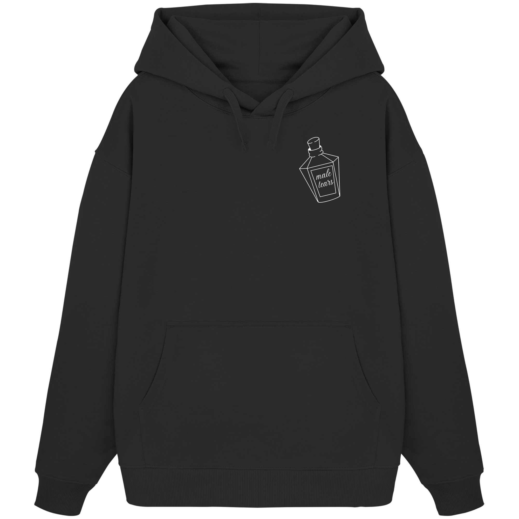 Male Tears - Organic Oversize Hoodie