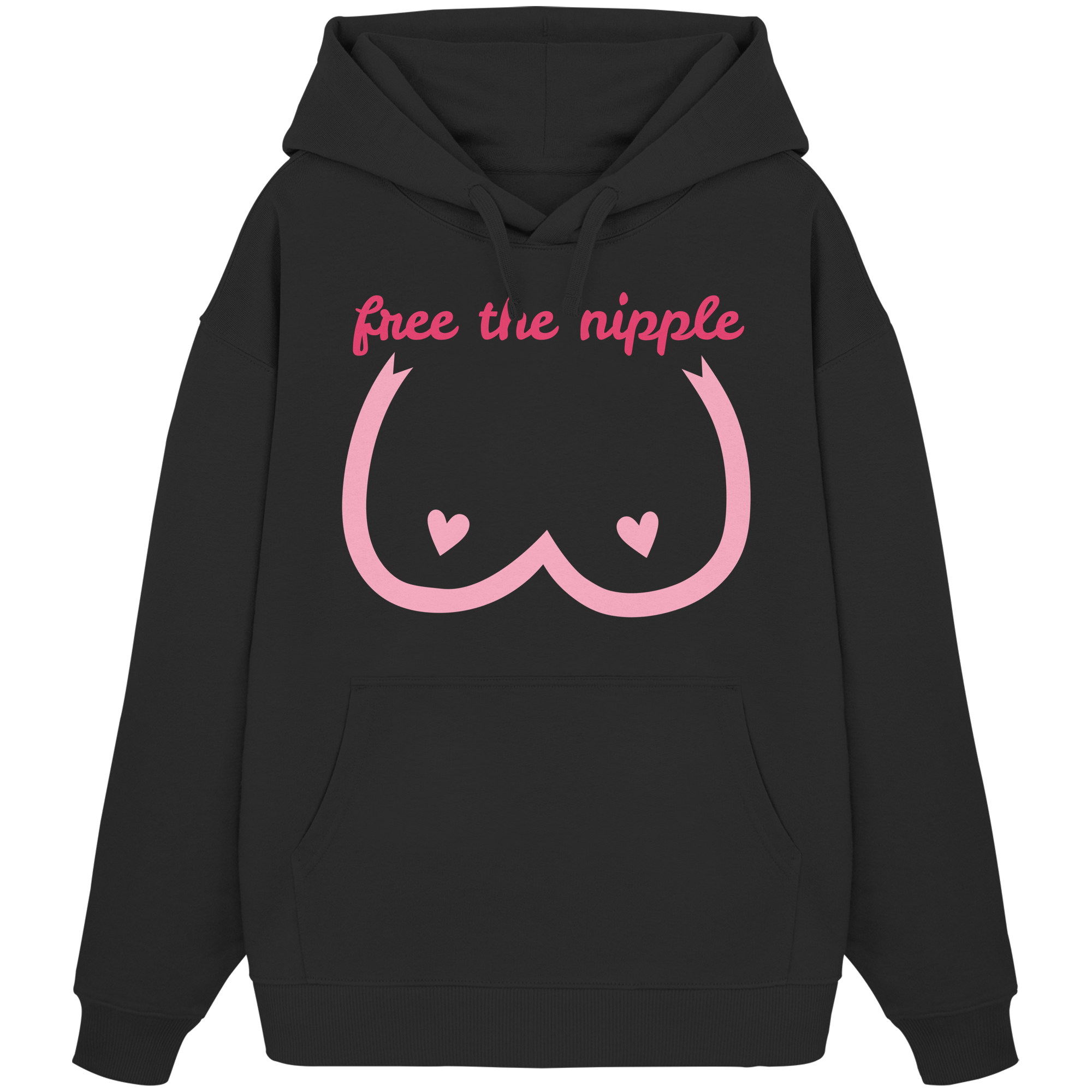 Free The Nipple - Organic Oversize Hoodie