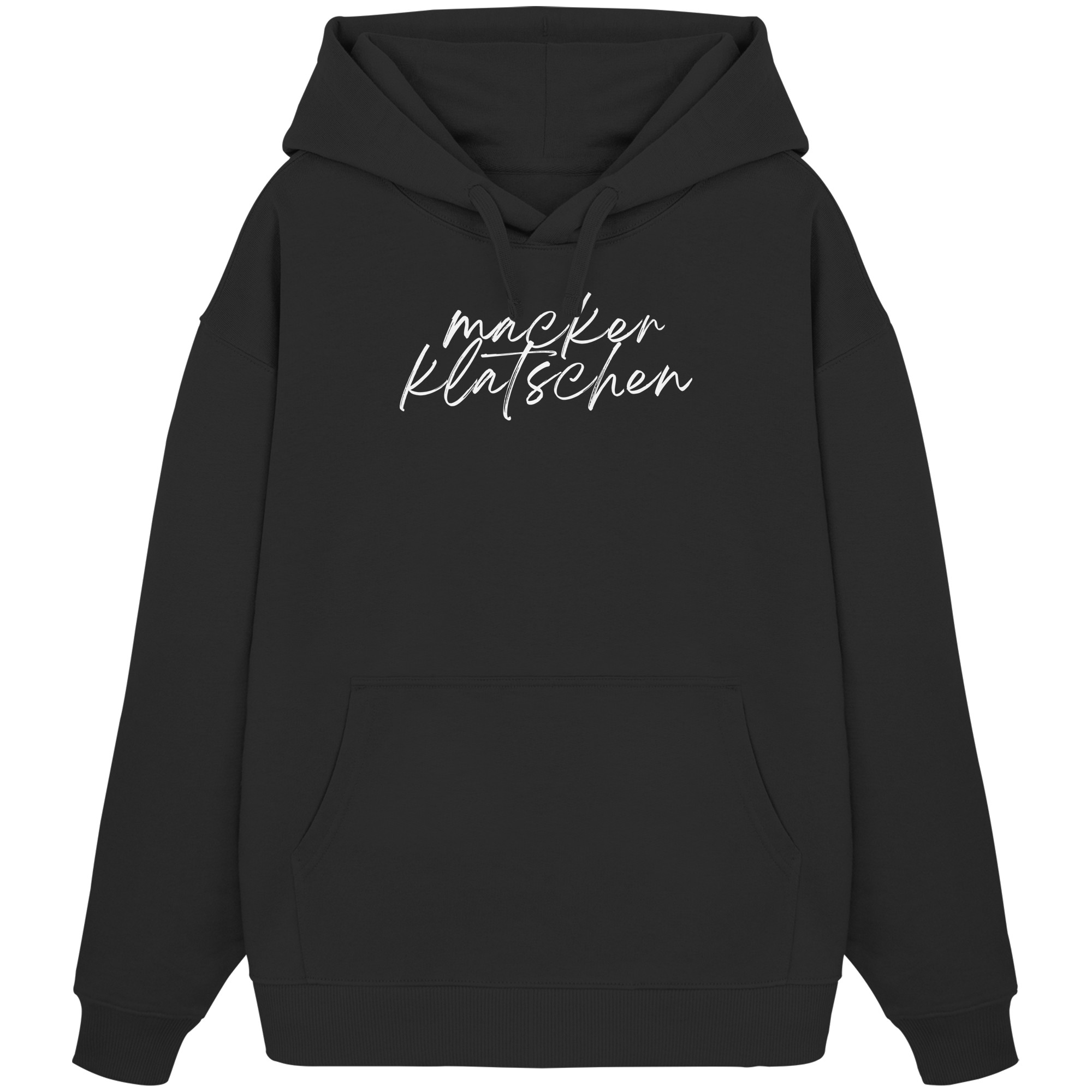 Macker klatschen - Organic Oversize Hoodie