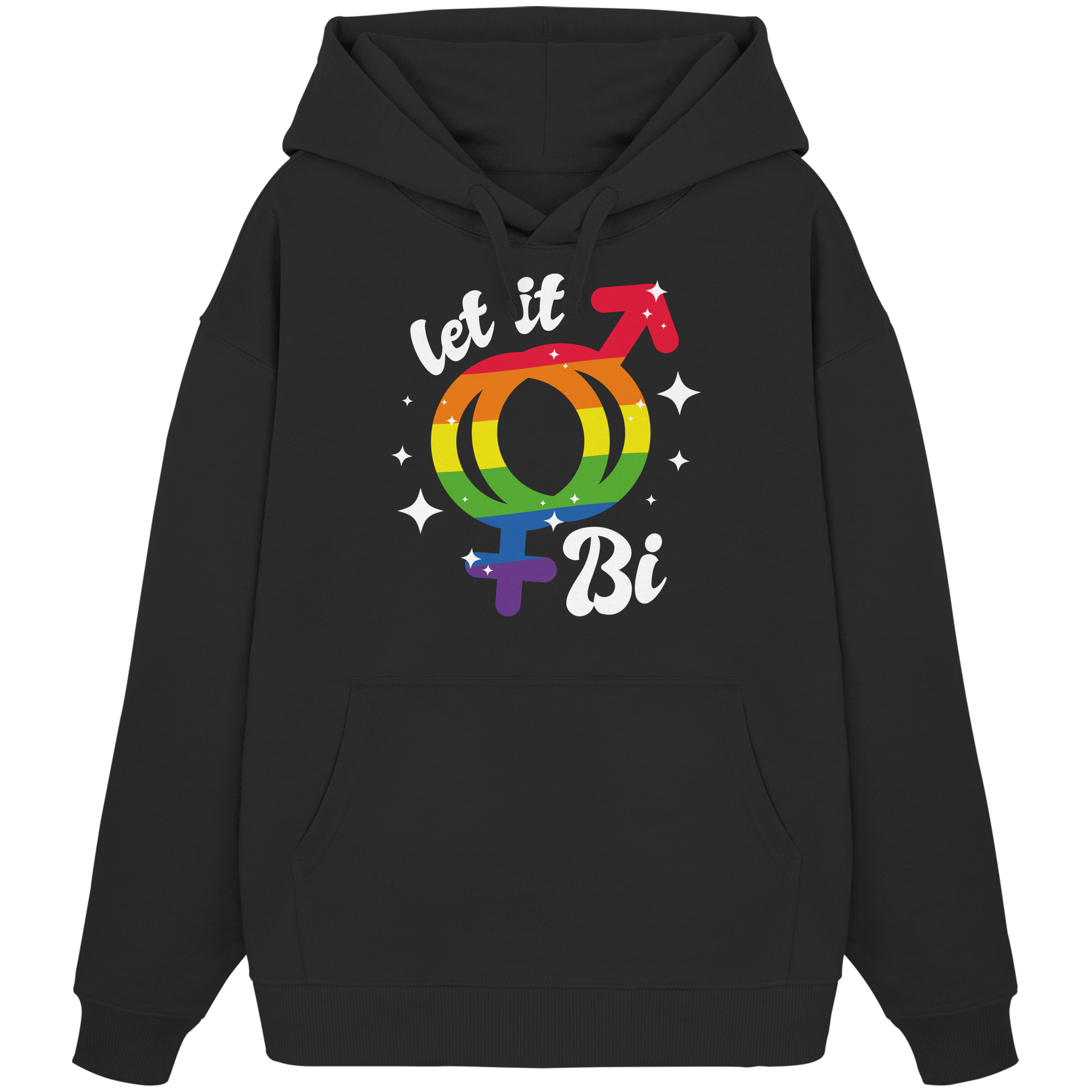 Let it Bi - Organic Oversize Hoodie