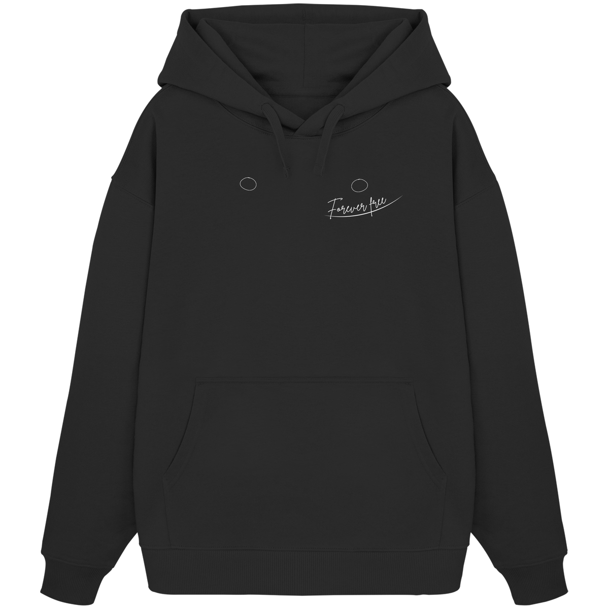 Forever Free nach Mastektomie "linksseitige Edition" - Organic Oversize Hoodie