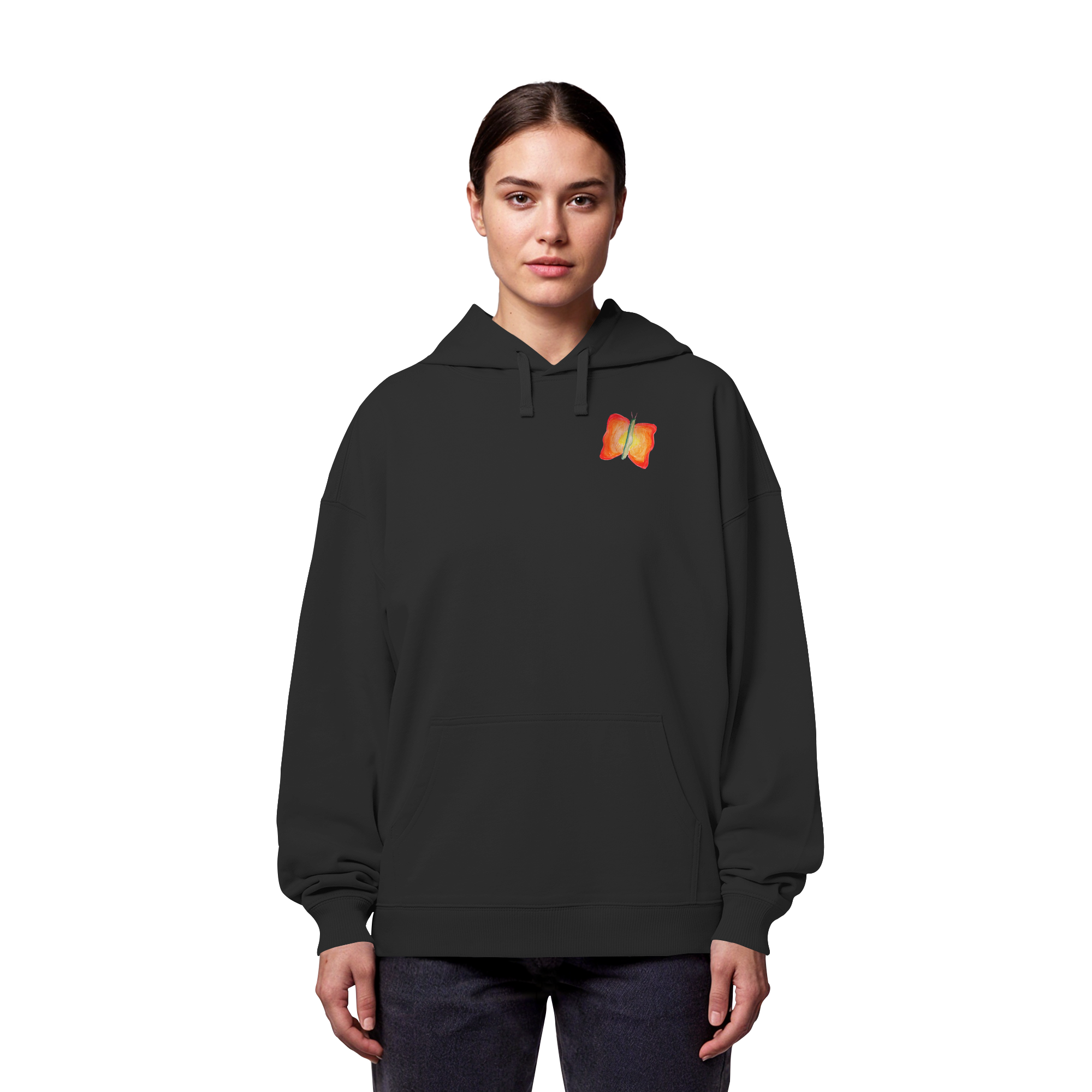 Lass mich in Ruhe! "Jona Kokon Edition" Backprint - Organic Oversize Hoodie