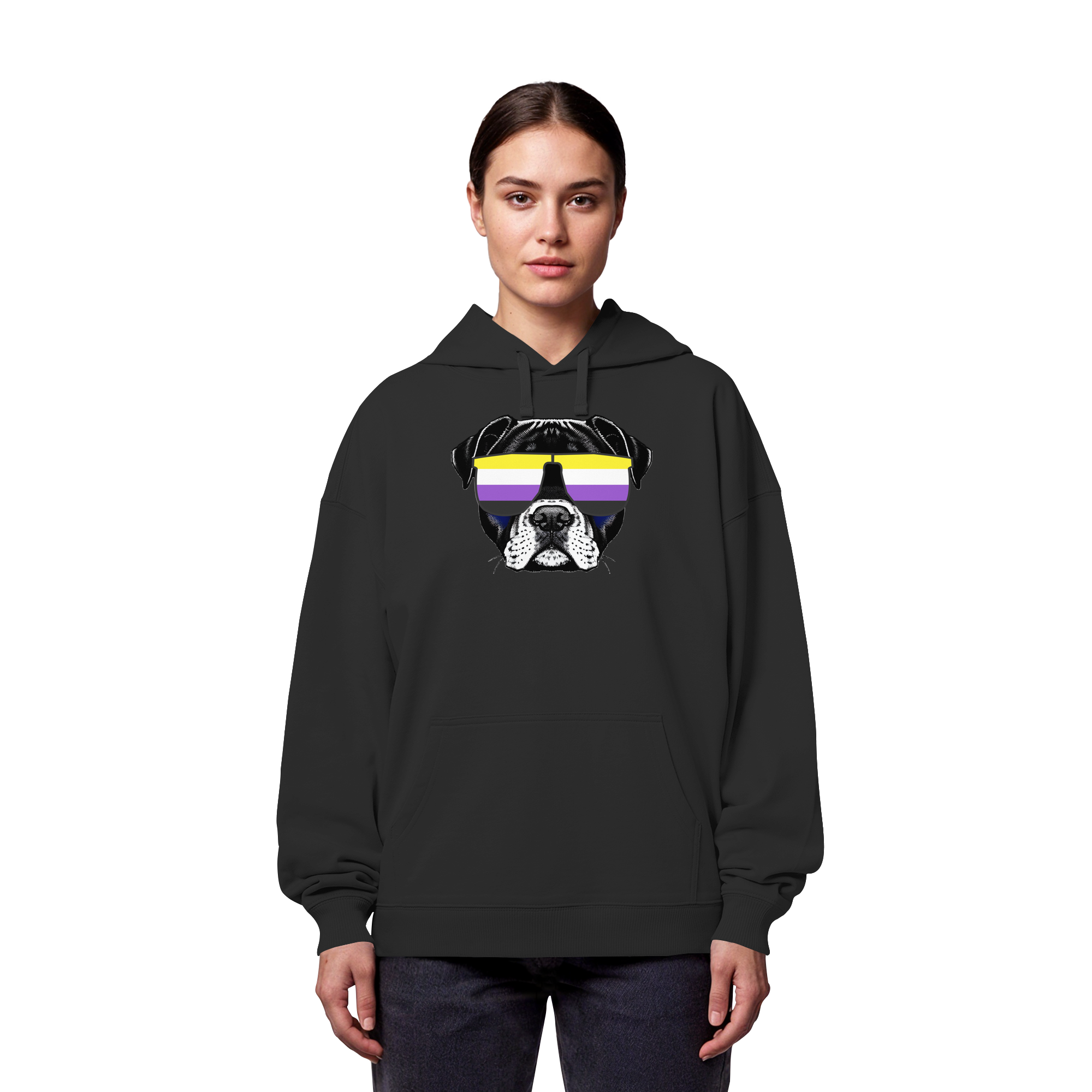 Nonbinary Doggo - Organic Oversize Hoodie