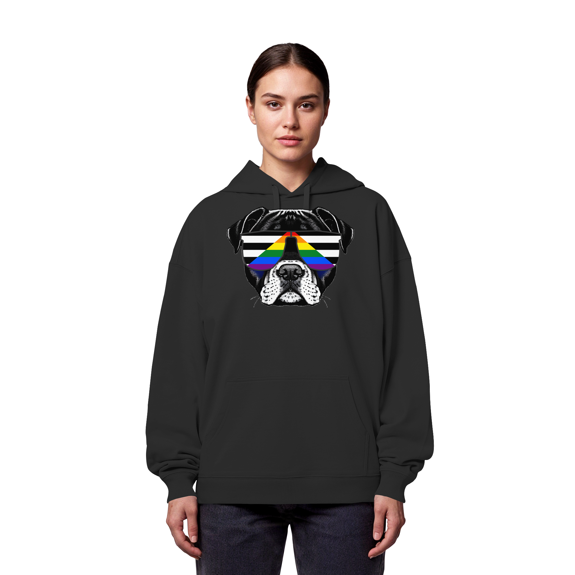 Straight Ally Doggo - Organic Oversize Hoodie