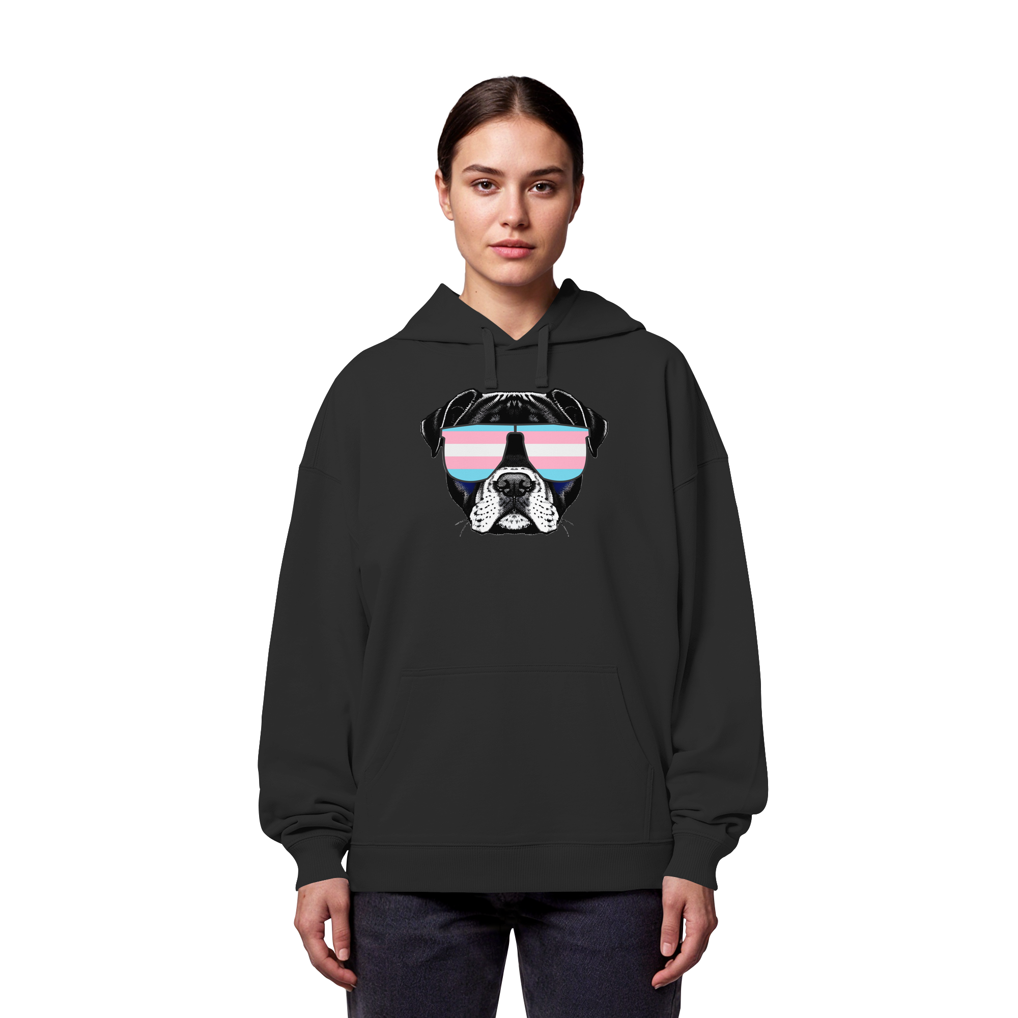 Trans Doggo - Organic Oversize Hoodie