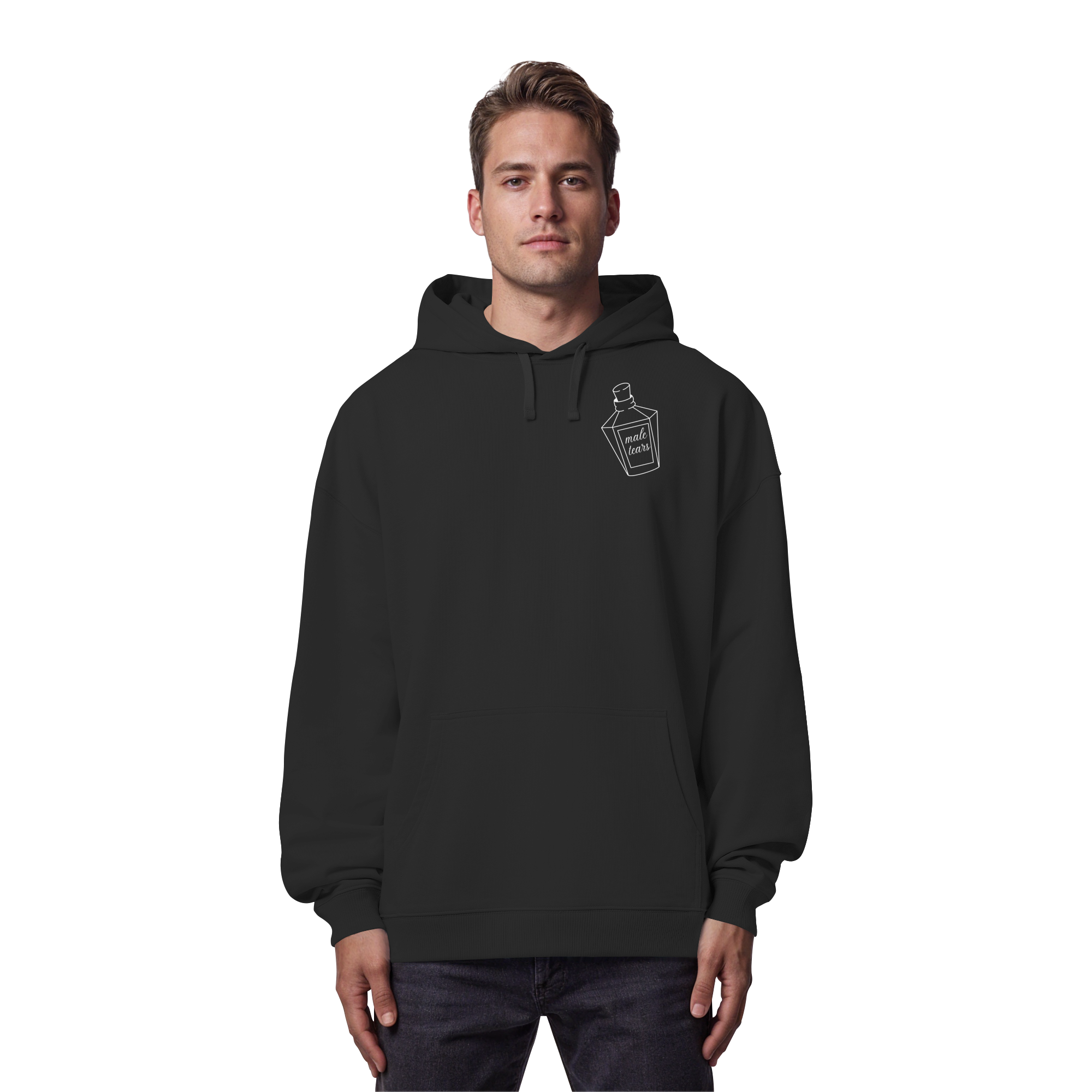 Male Tears - Organic Oversize Hoodie