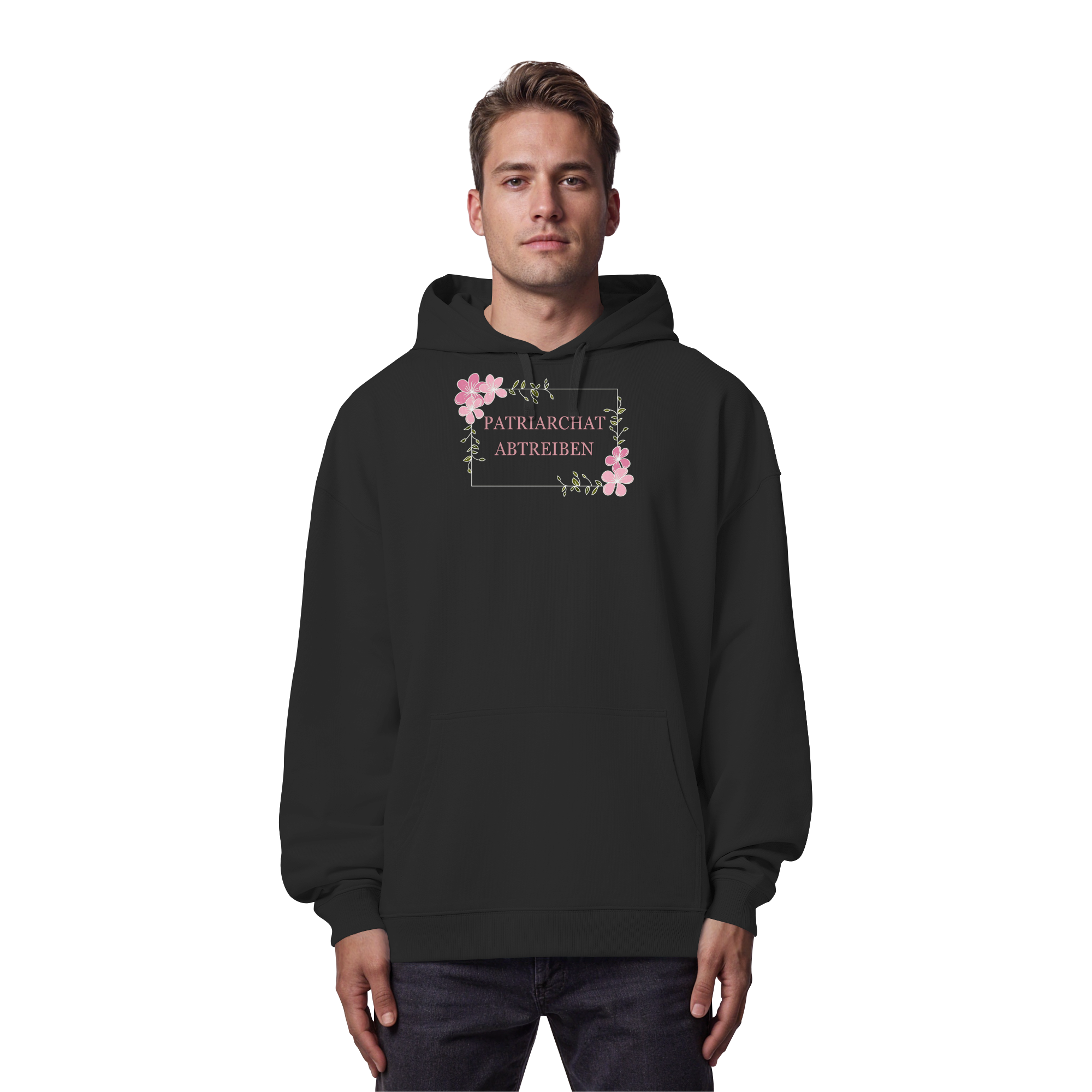 Patriarchat abtreiben - Organic Oversize Hoodie