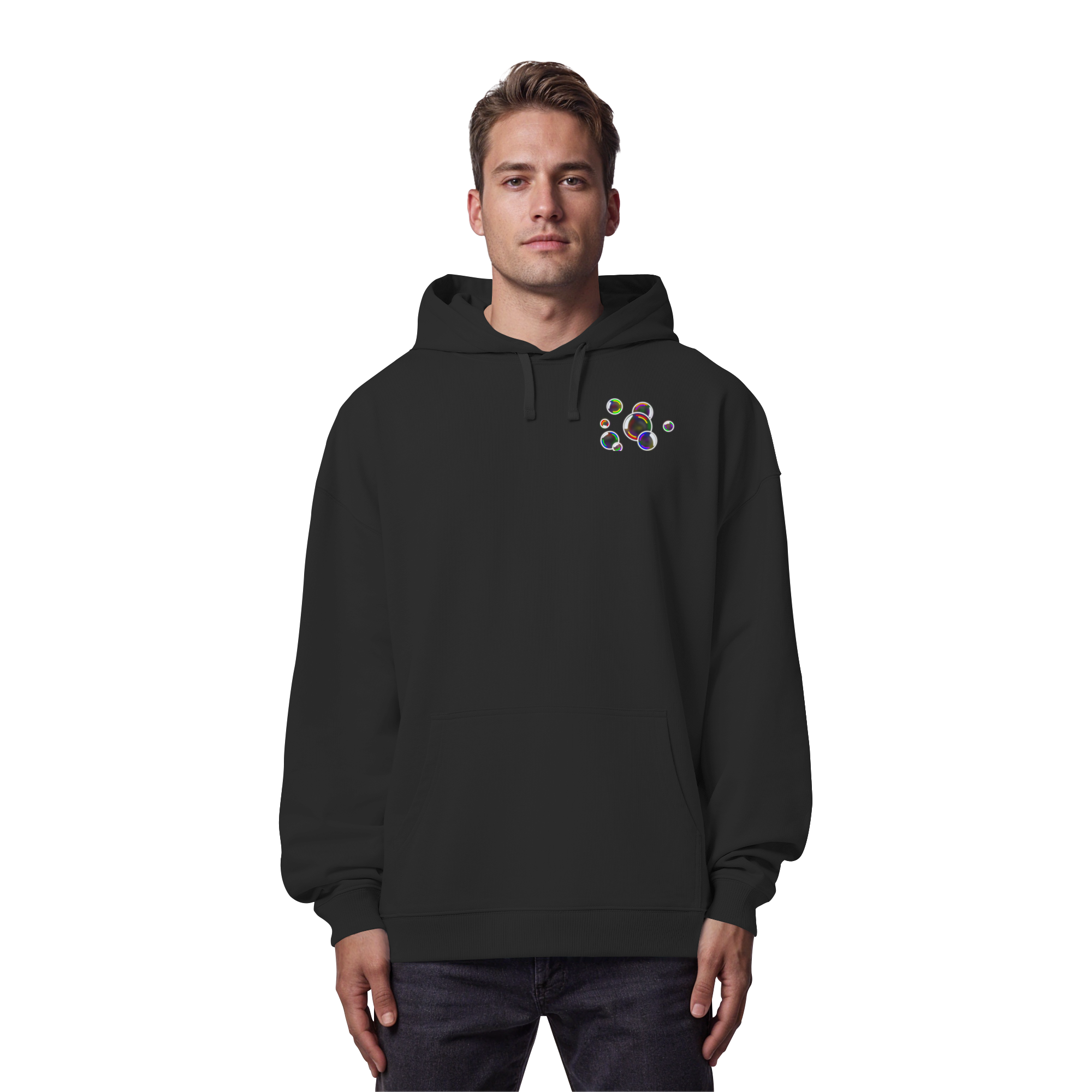Regenbogen Seifenblasen - Organic Oversize Hoodie